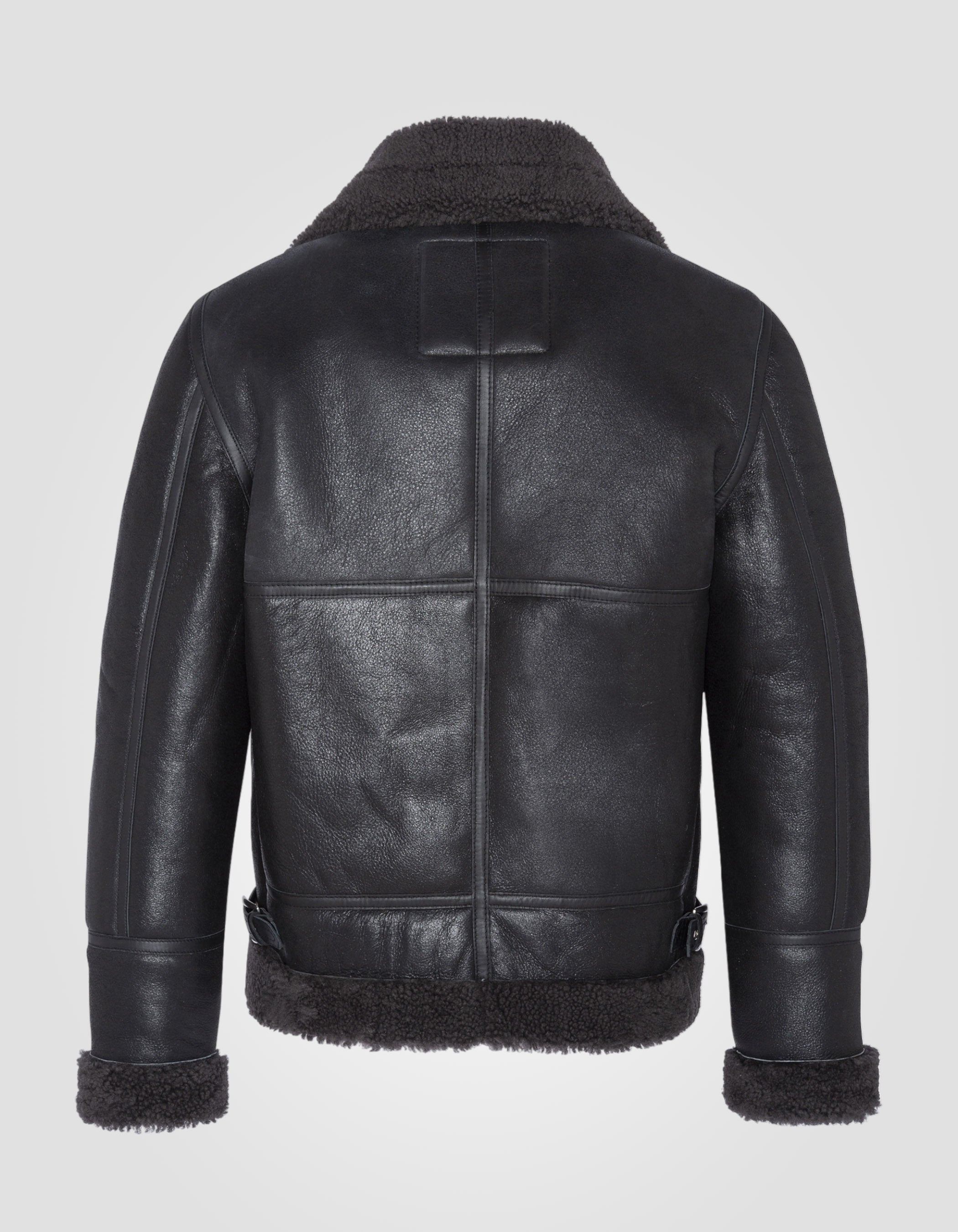 B-3 Bomber jacket, sheepskin leather-2