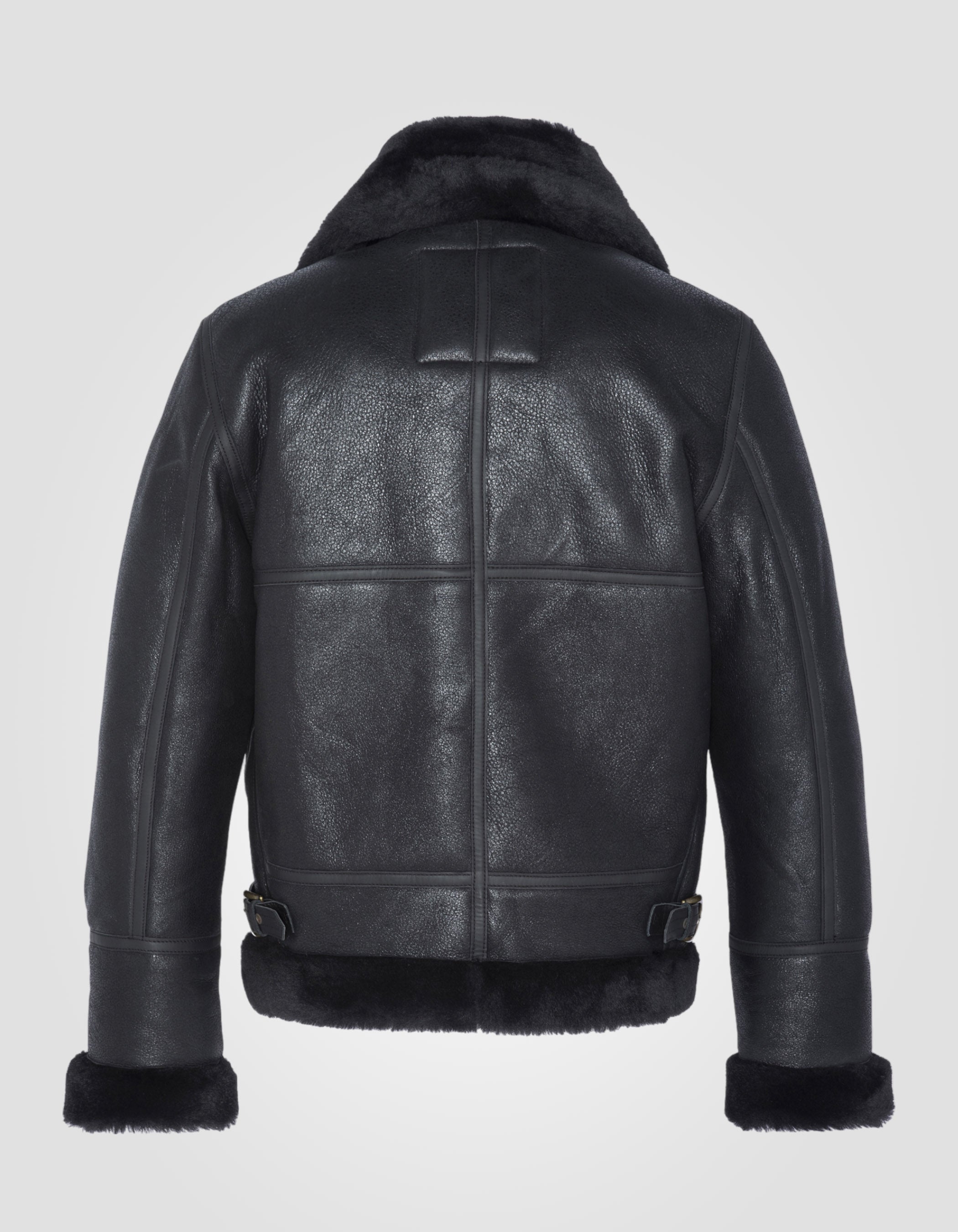 B-3 Bomber jacket, sheepskin leather-2