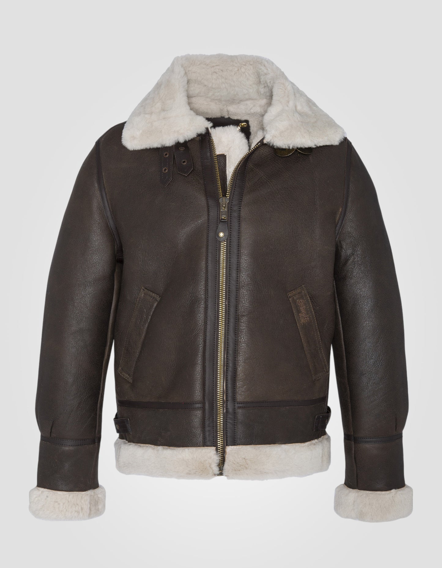 B-3 Bomber jacket, sheepskin leather