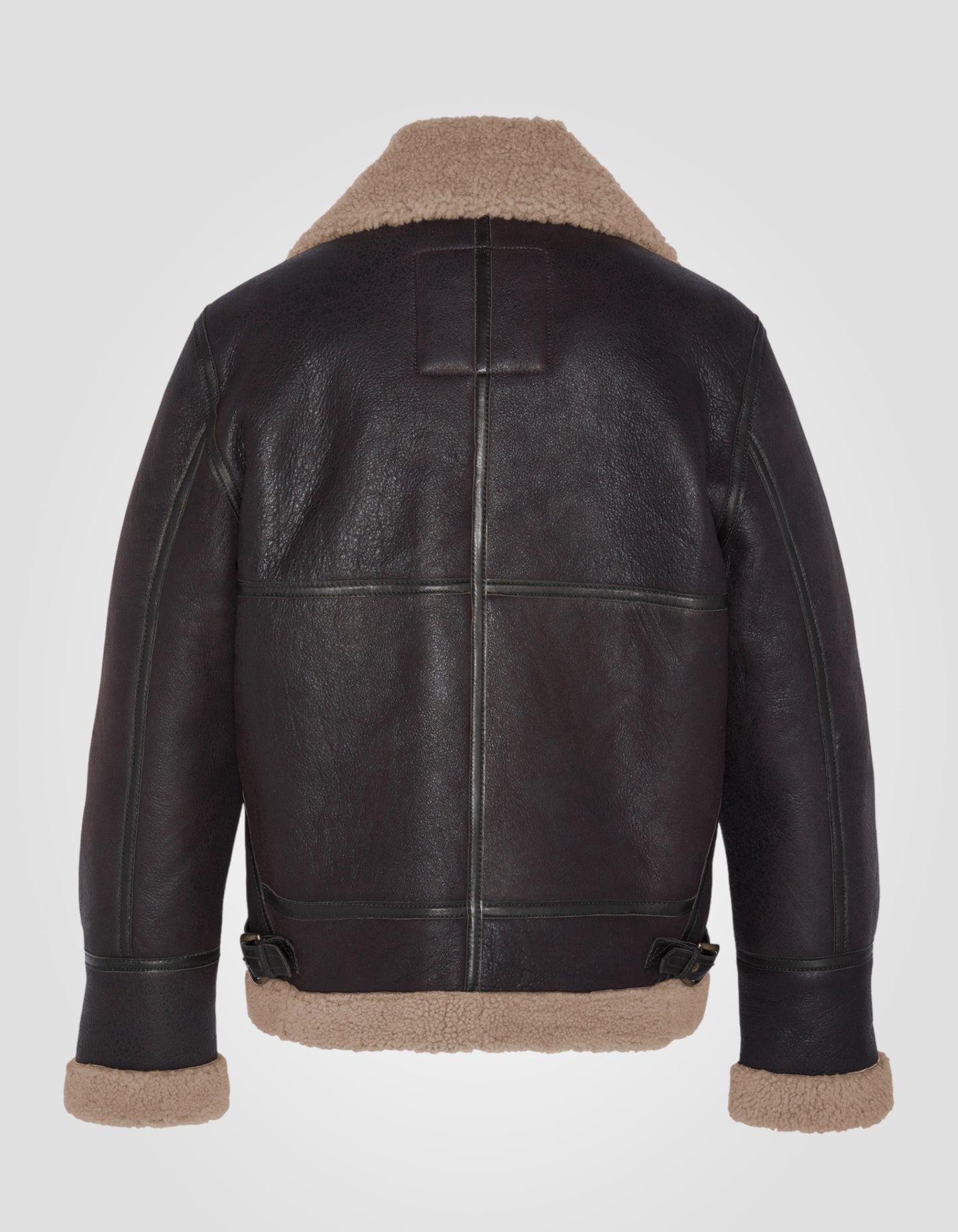 Blouson bombardier B-3, cuir de mouton, Grande taille