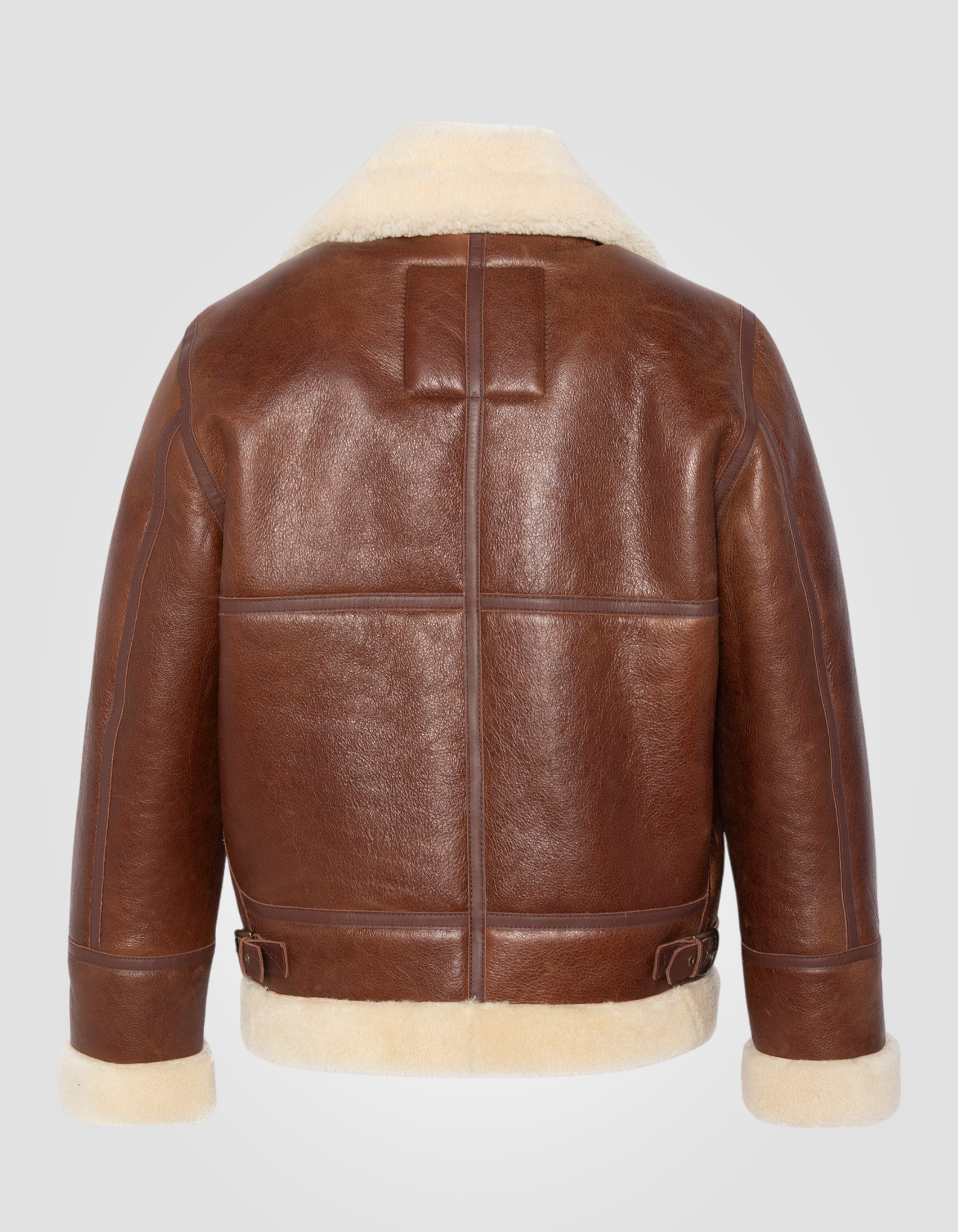 B-3 Bomber jacket, sheepskin leather-7