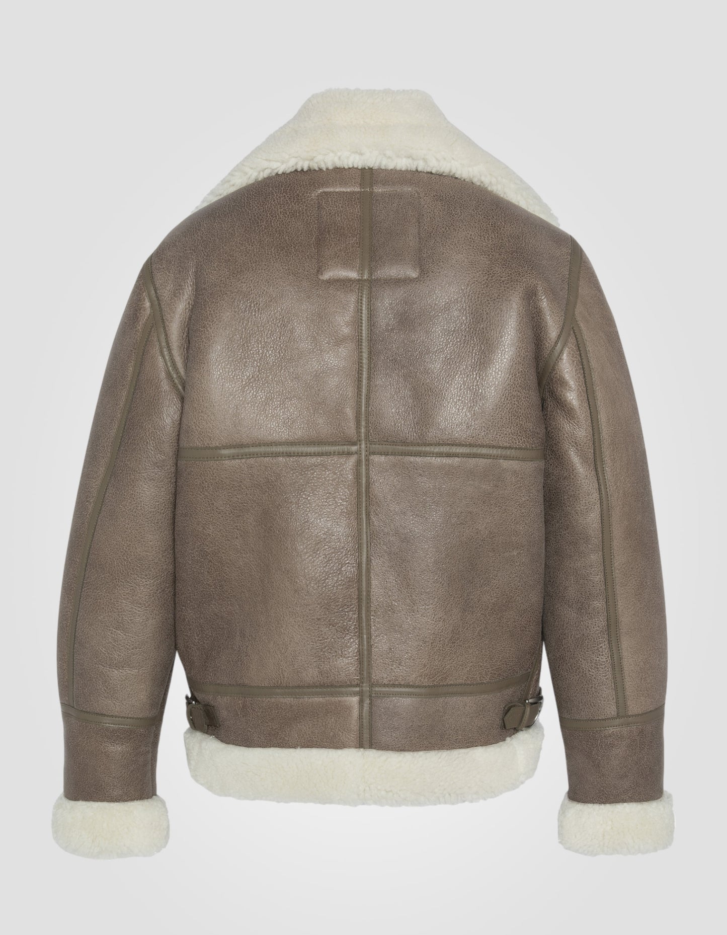 Blouson bombardier B-3, cuir de mouton, Grande taille