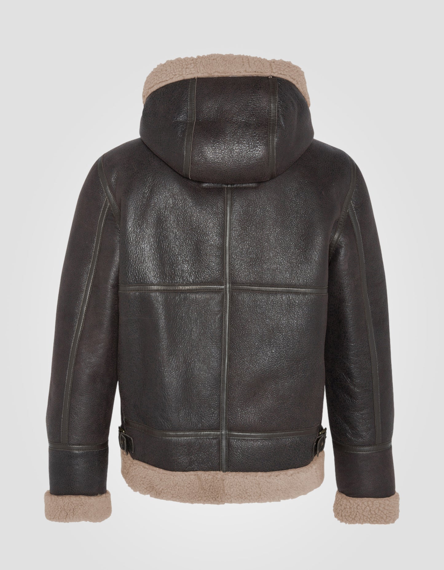 Blouson bombardier B-3, cuir de mouton