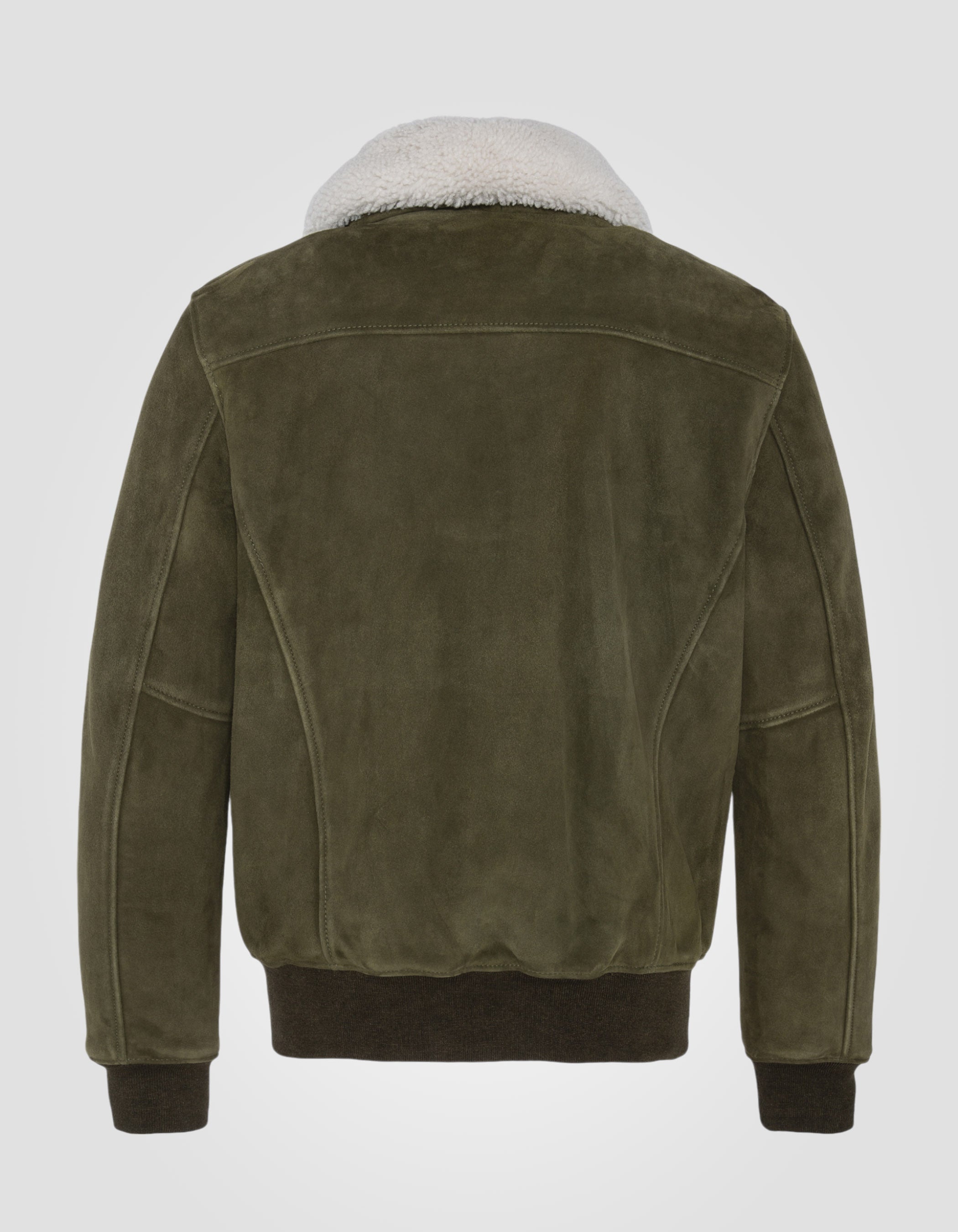 A-2 Suede flight jacket, goat leather-8