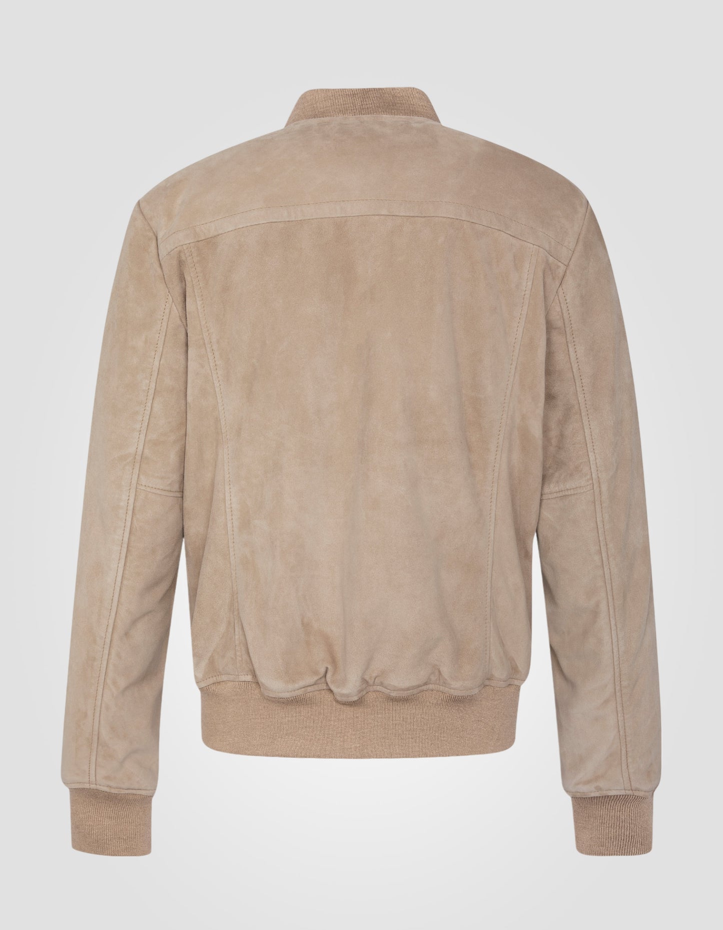 Blouson casual léger, cuir de chèvre