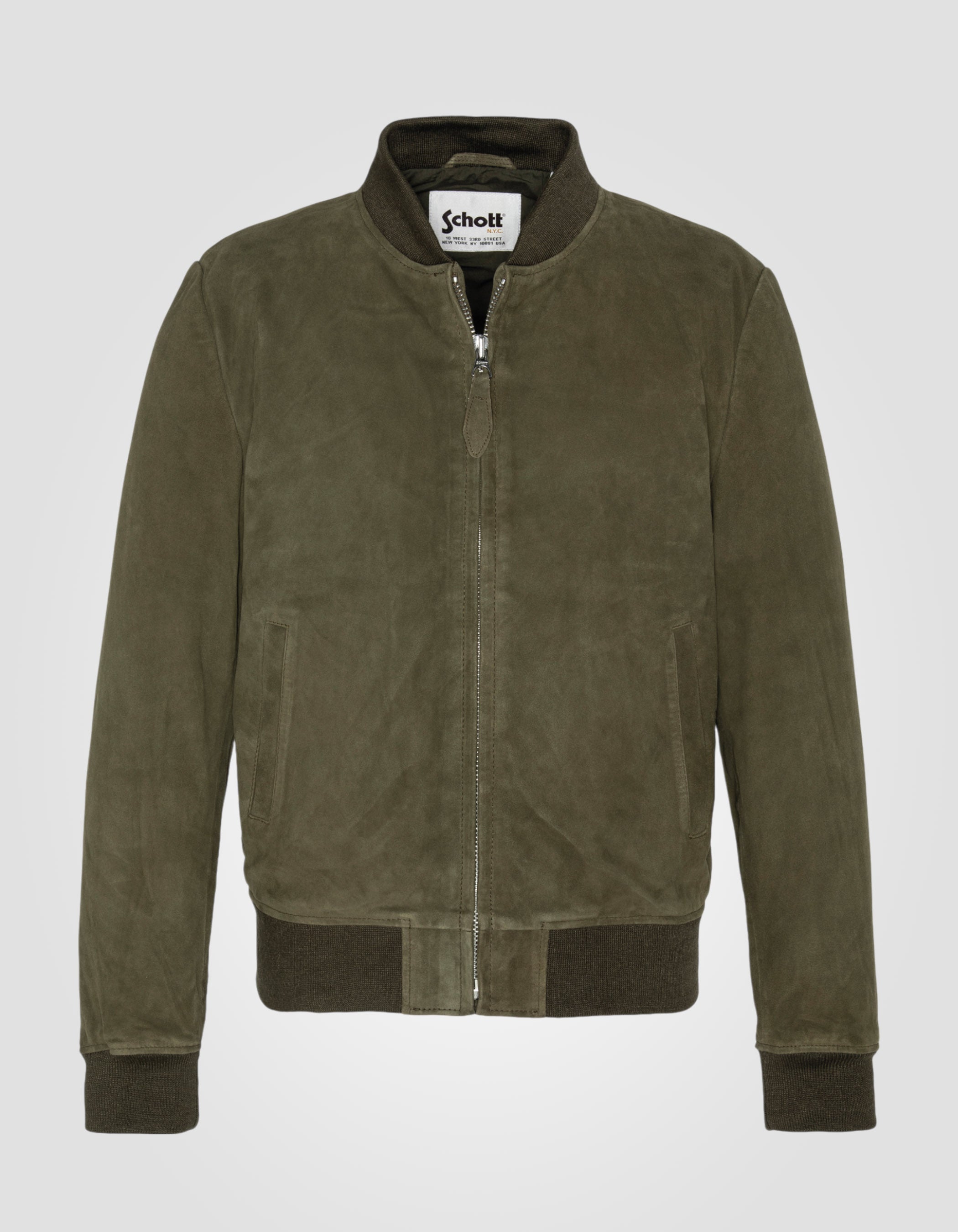 Lightweight casual jacket, goat leather-1