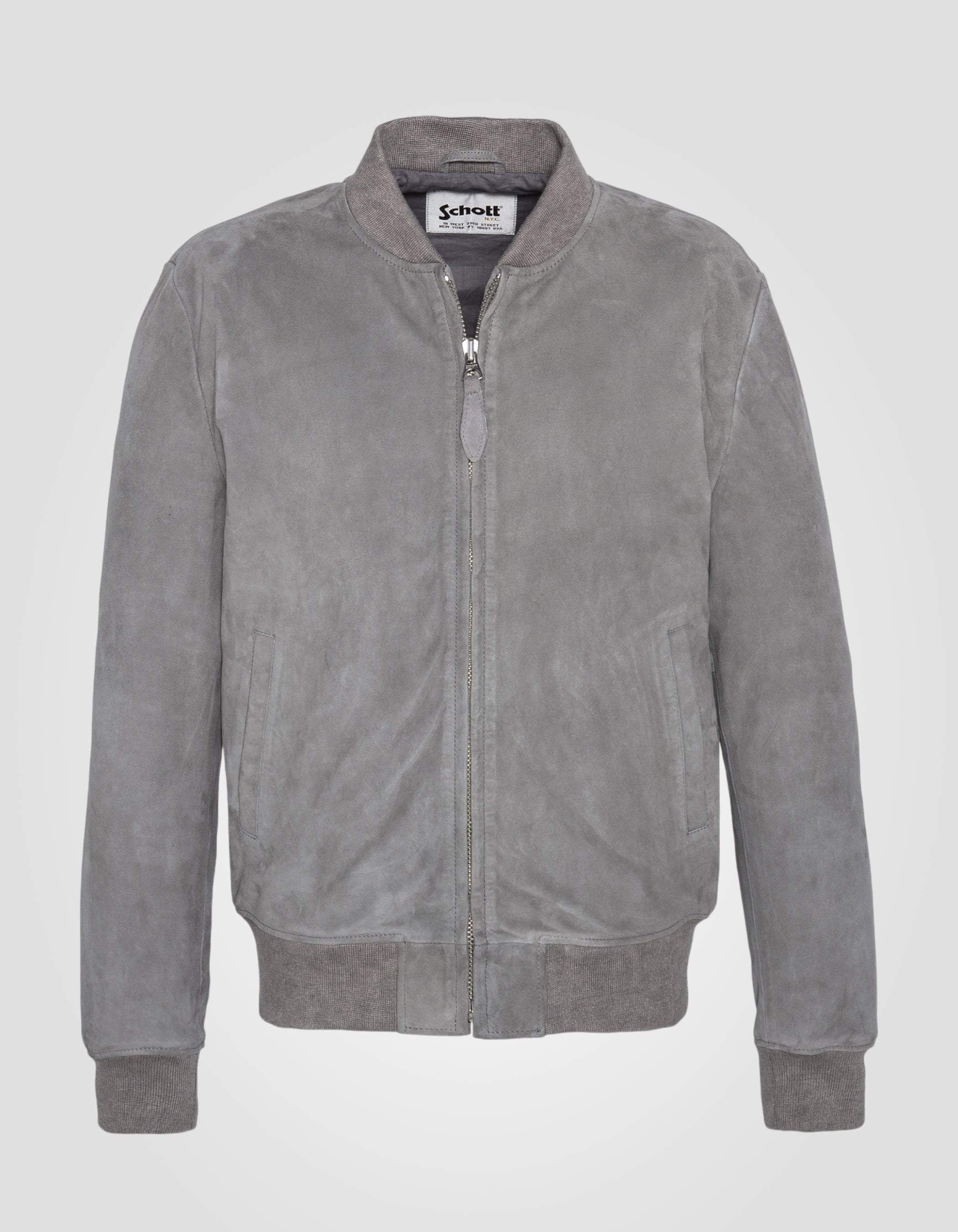 Lightweight casual jacket, goat leather-2