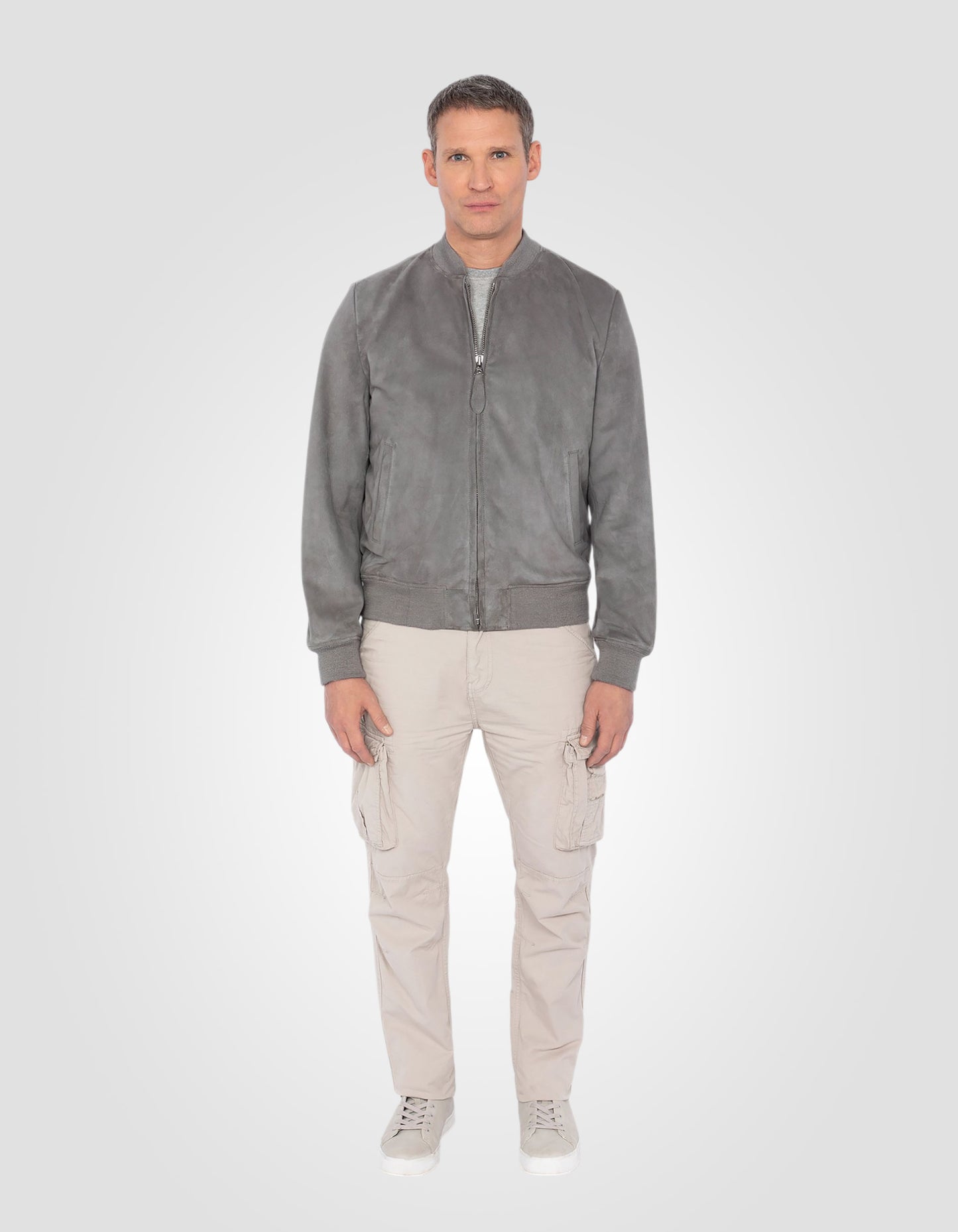 Lightweight casual jacket, goat leather