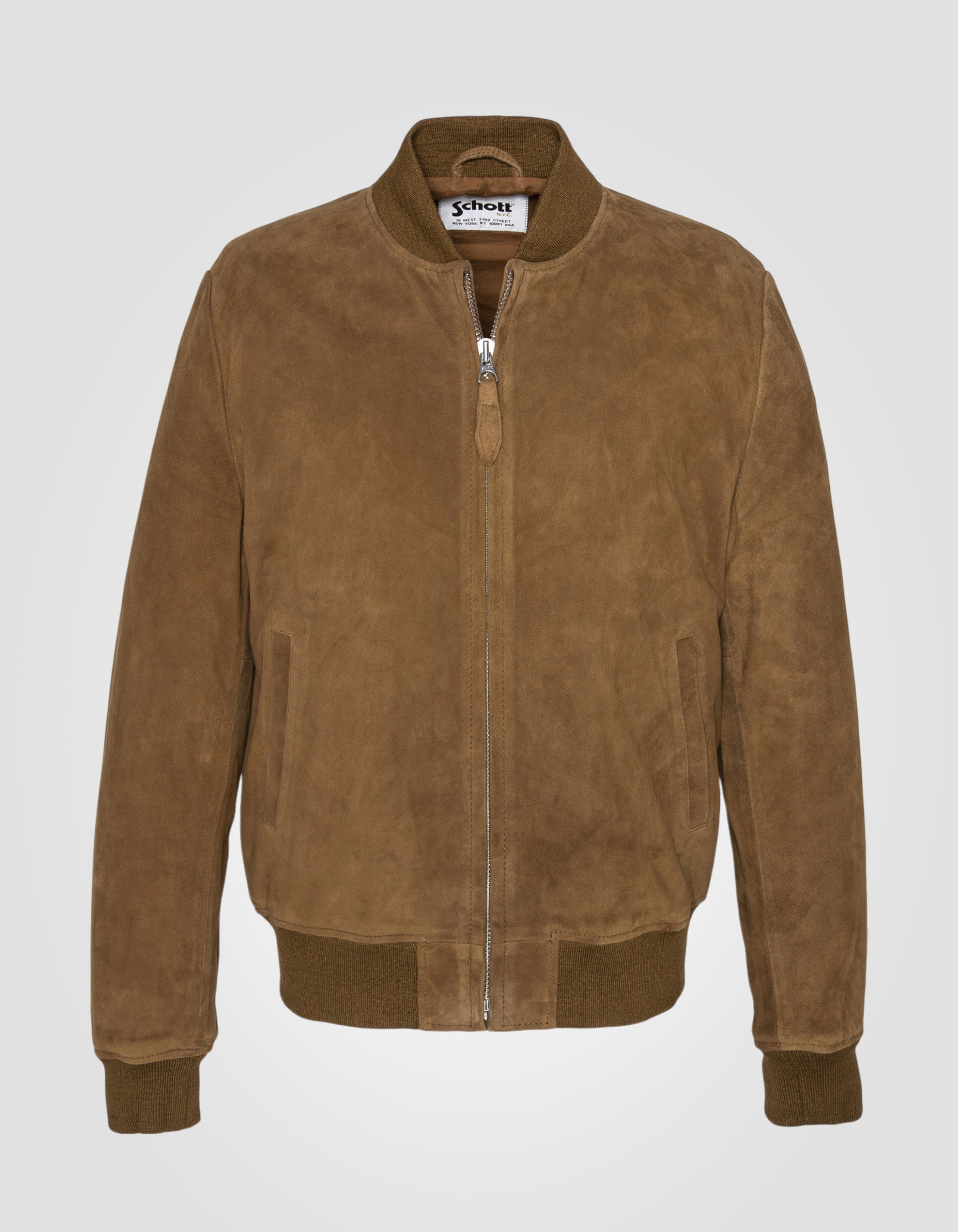 Lightweight casual jacket, goat leather-2