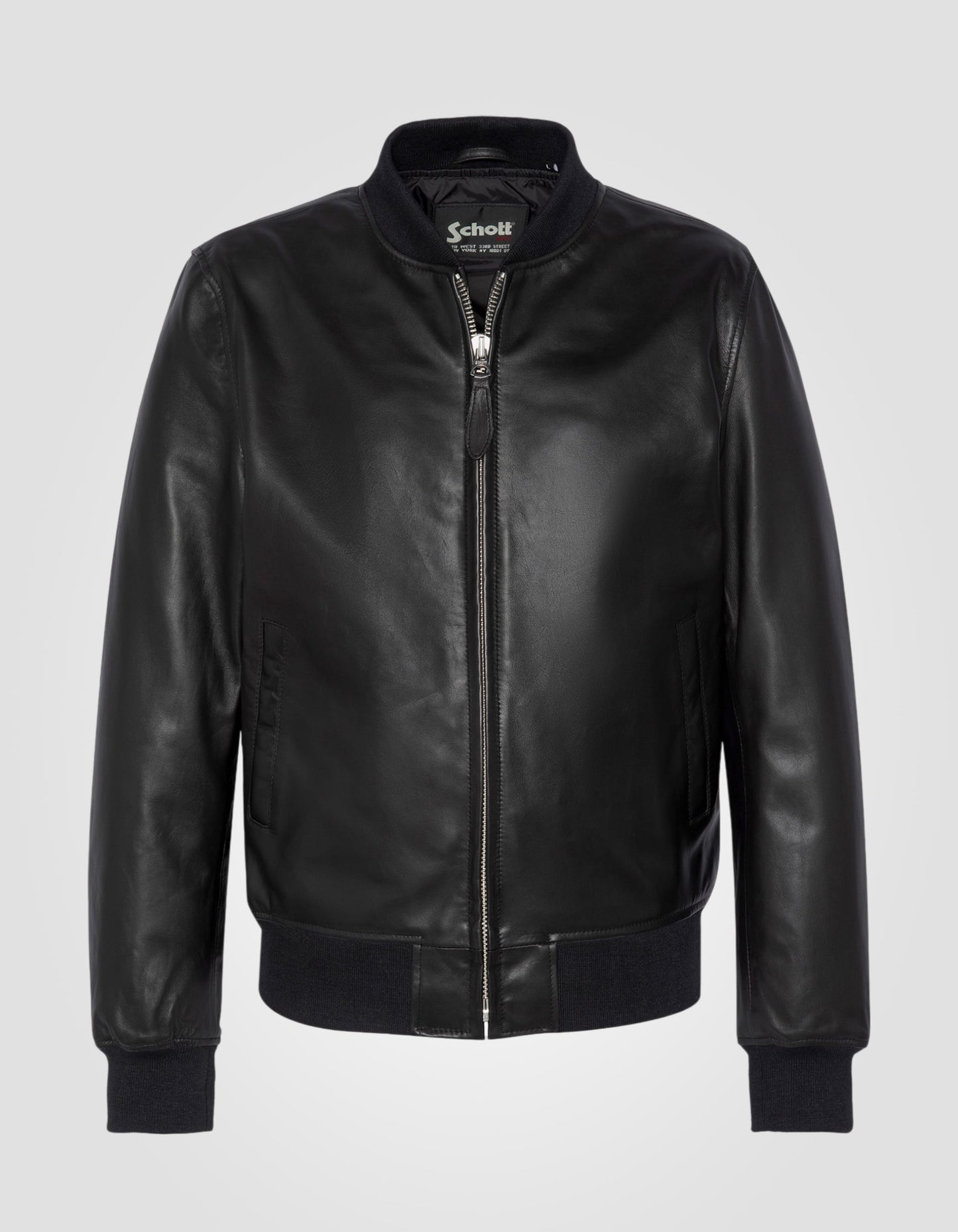 Blouson casual, cuir d'agneau