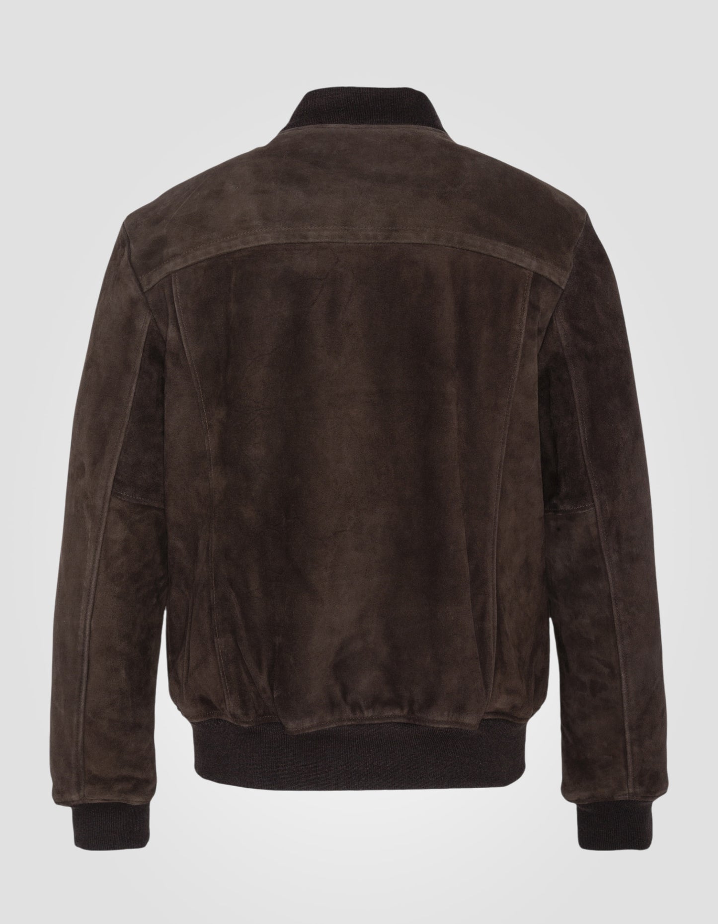 Blouson casual suédé, cuir de chèvre