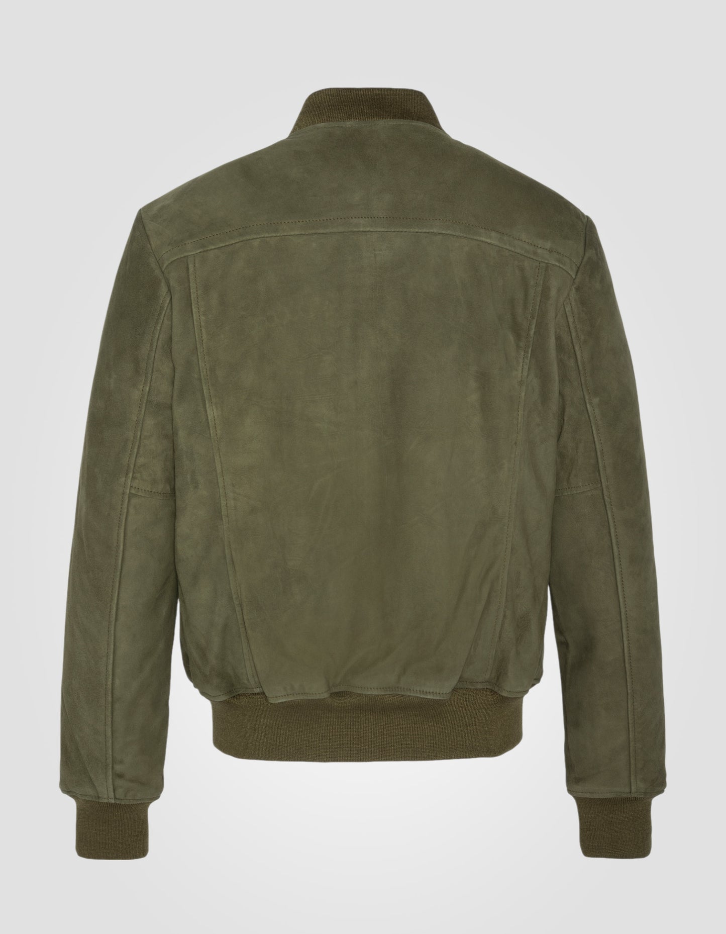 Blouson casual suédé, cuir de chèvre