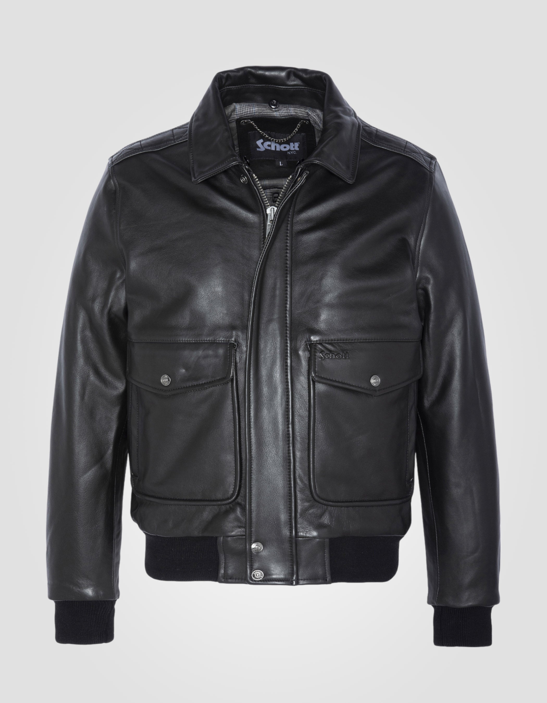 Vintage A-2 flight jacket, cowhide leather-7