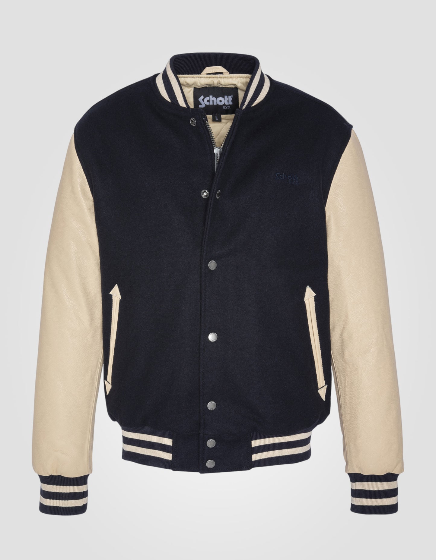 Blouson teddy, cuir de vachette