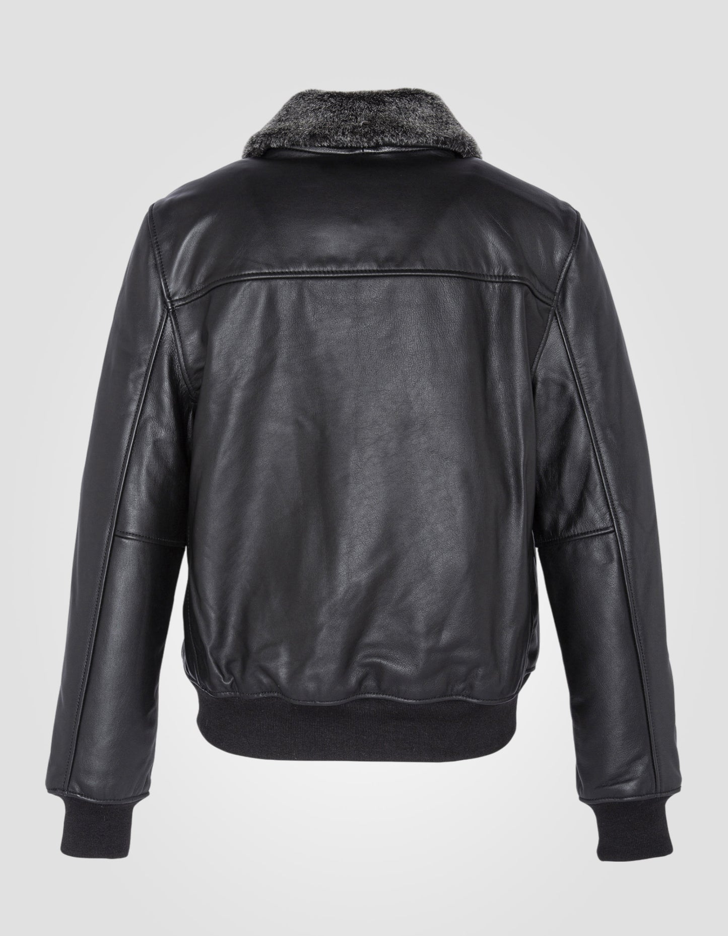 Blouson pilote, cuir de vachette