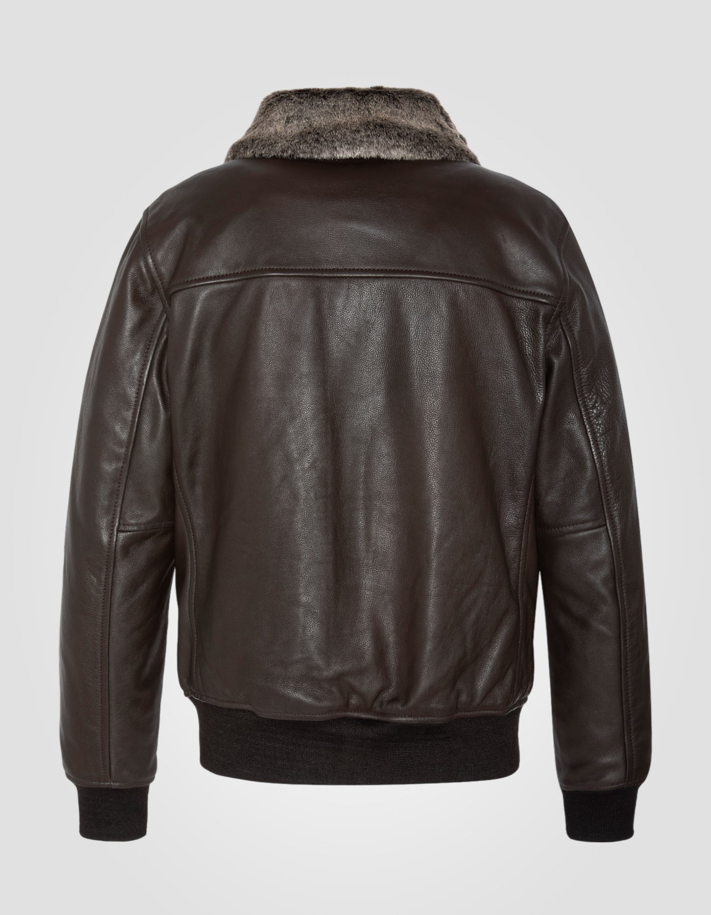 Blouson pilote, cuir de vachette, Grande taille