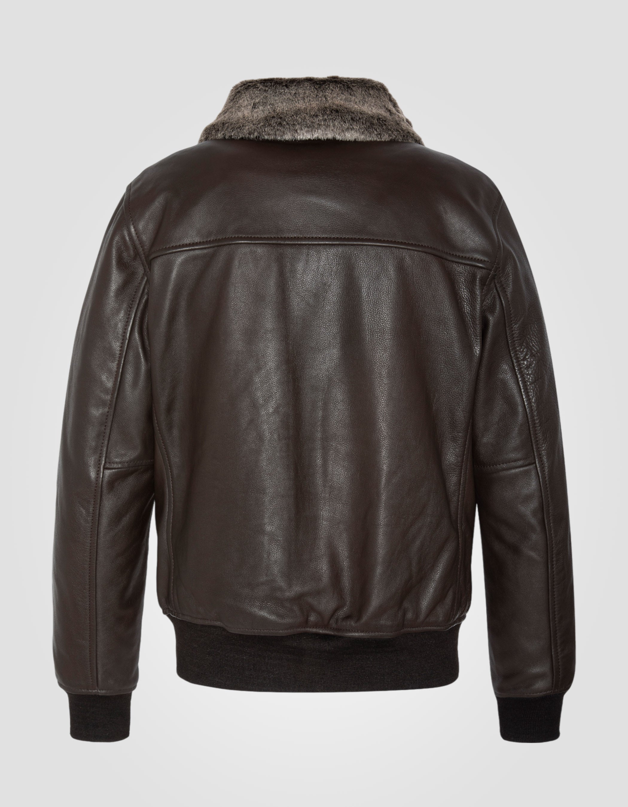 Flight jacket, cowhide leather, Plus size-8