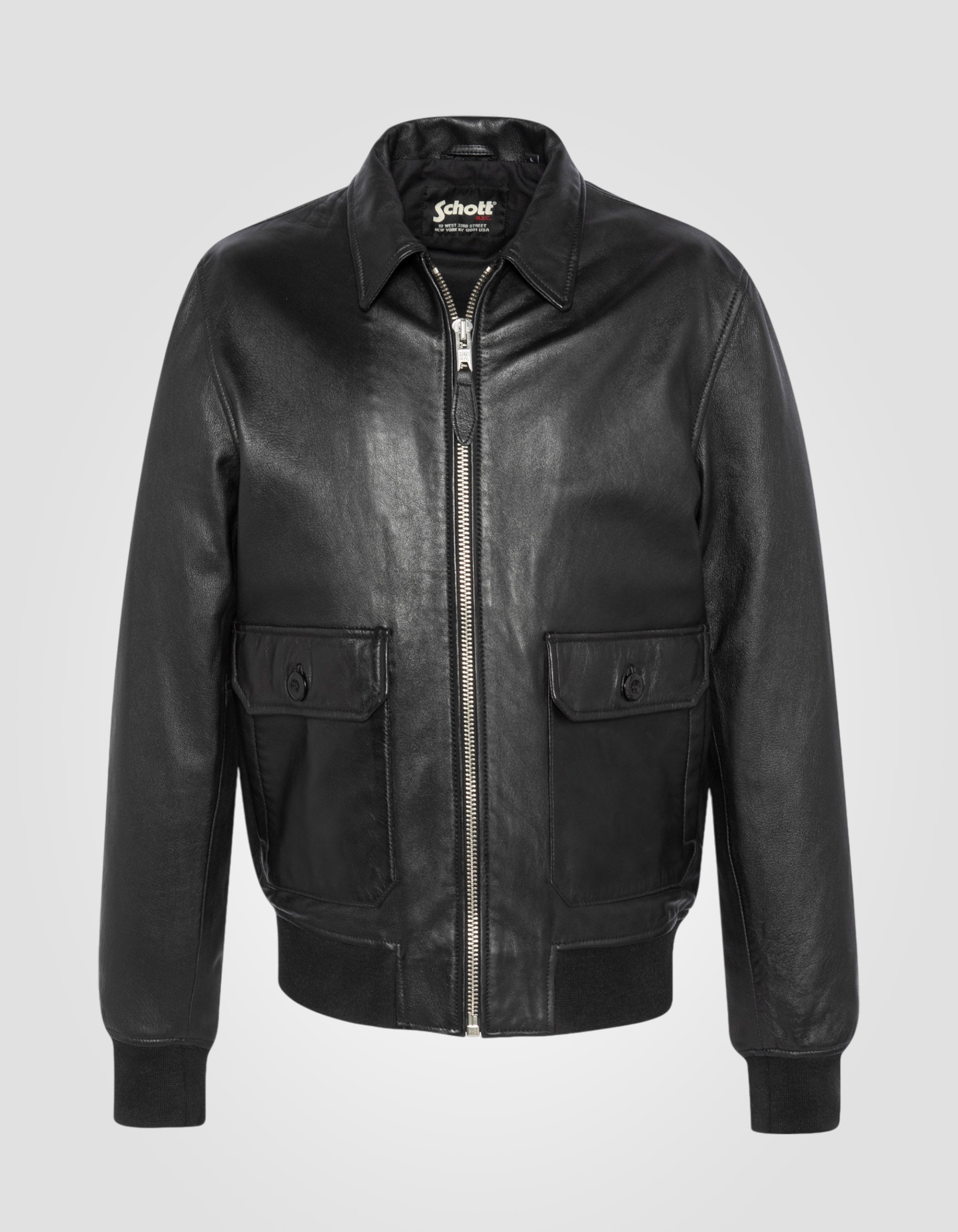 Aviator jacket, lambskin leather-2