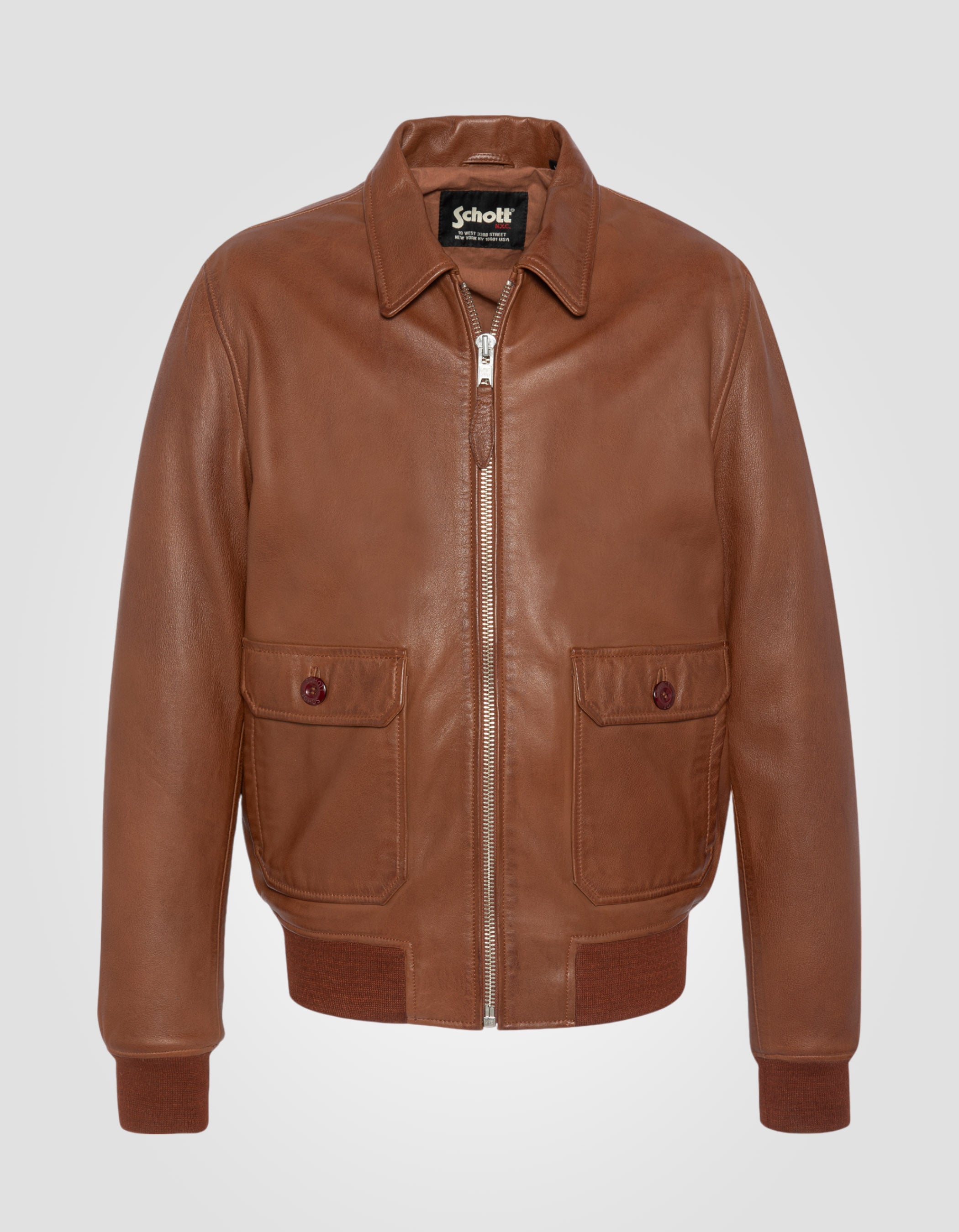 Aviator jacket, lambskin leather-1