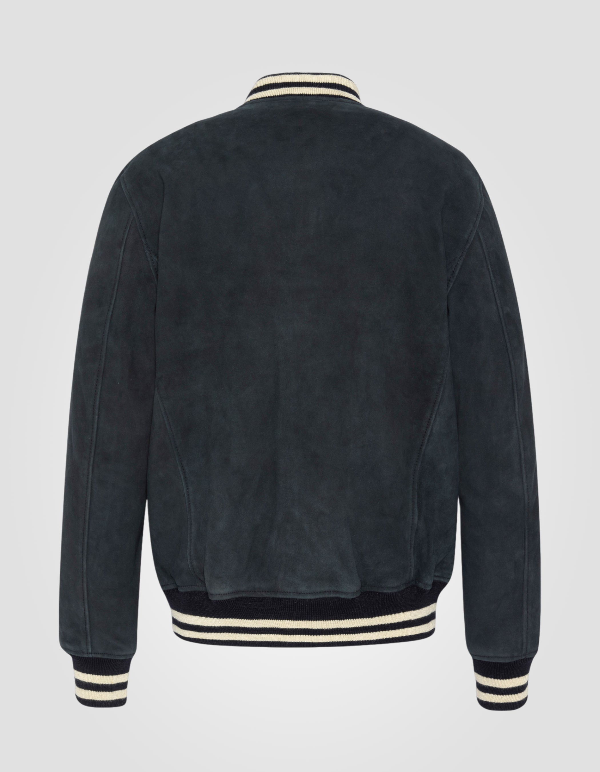 Varsity jacket, goat suede-2