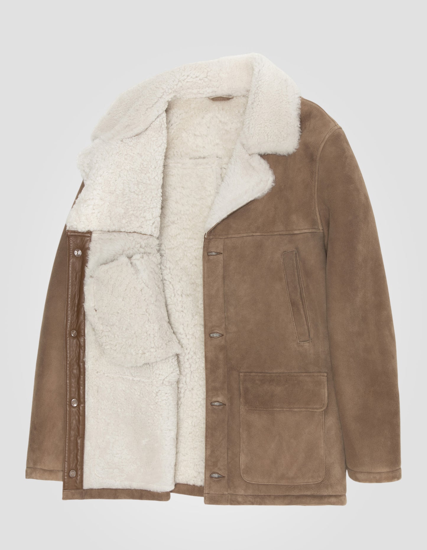 Blouson rancher, cuir de mouton