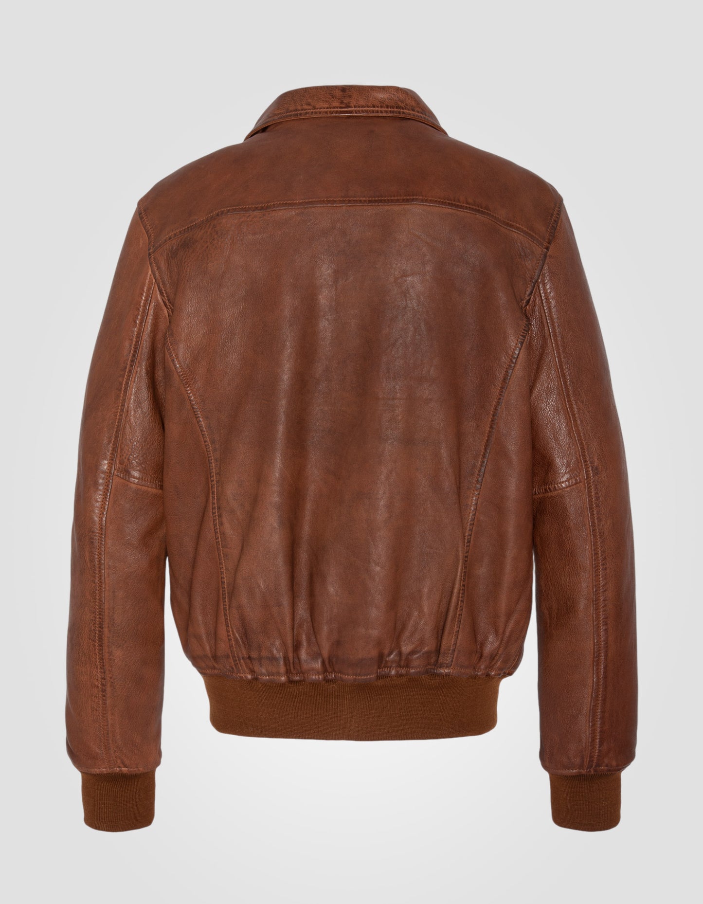 Flight jacket, lambskin leather