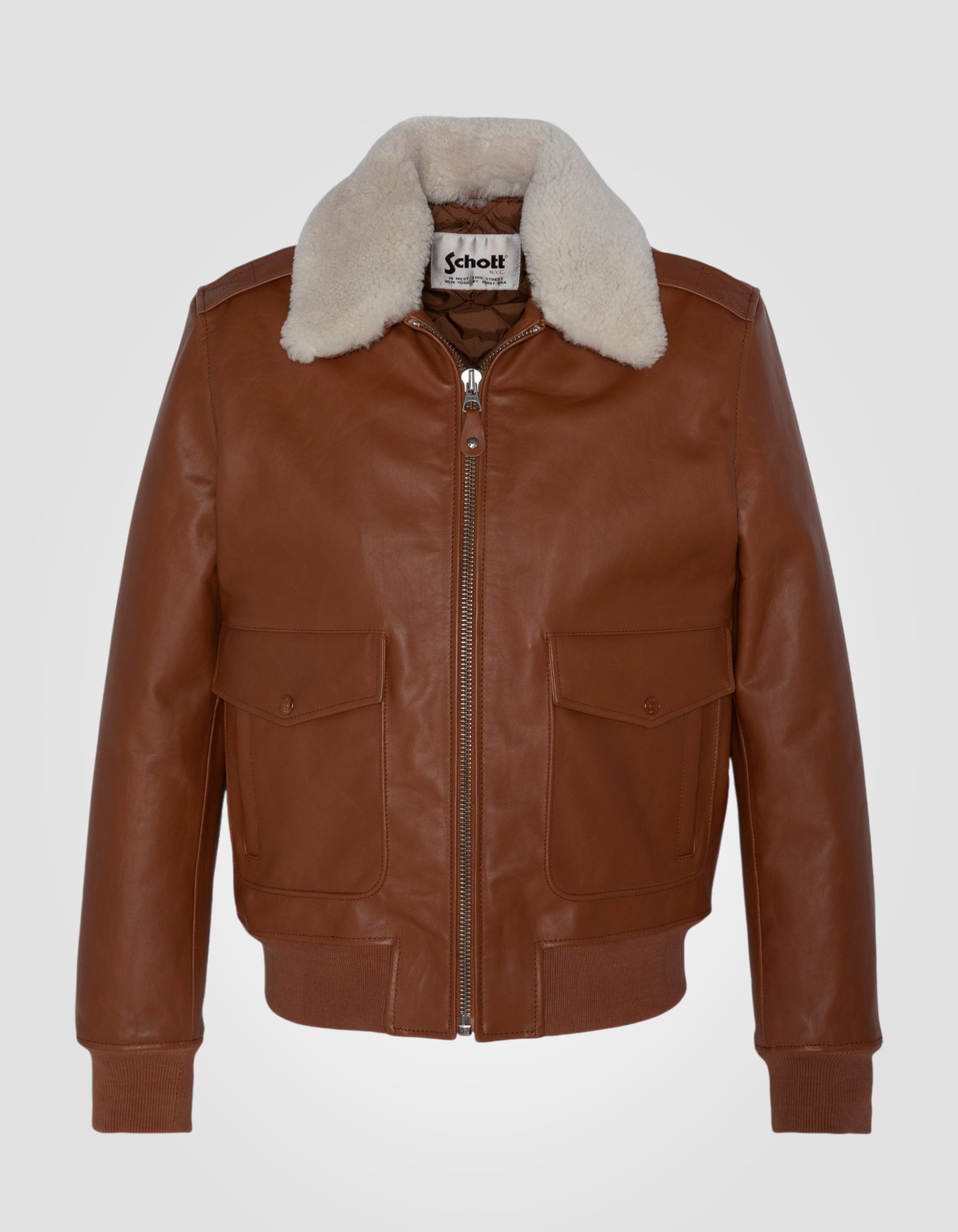 Flight jacket type A-2, cowhide leather-1