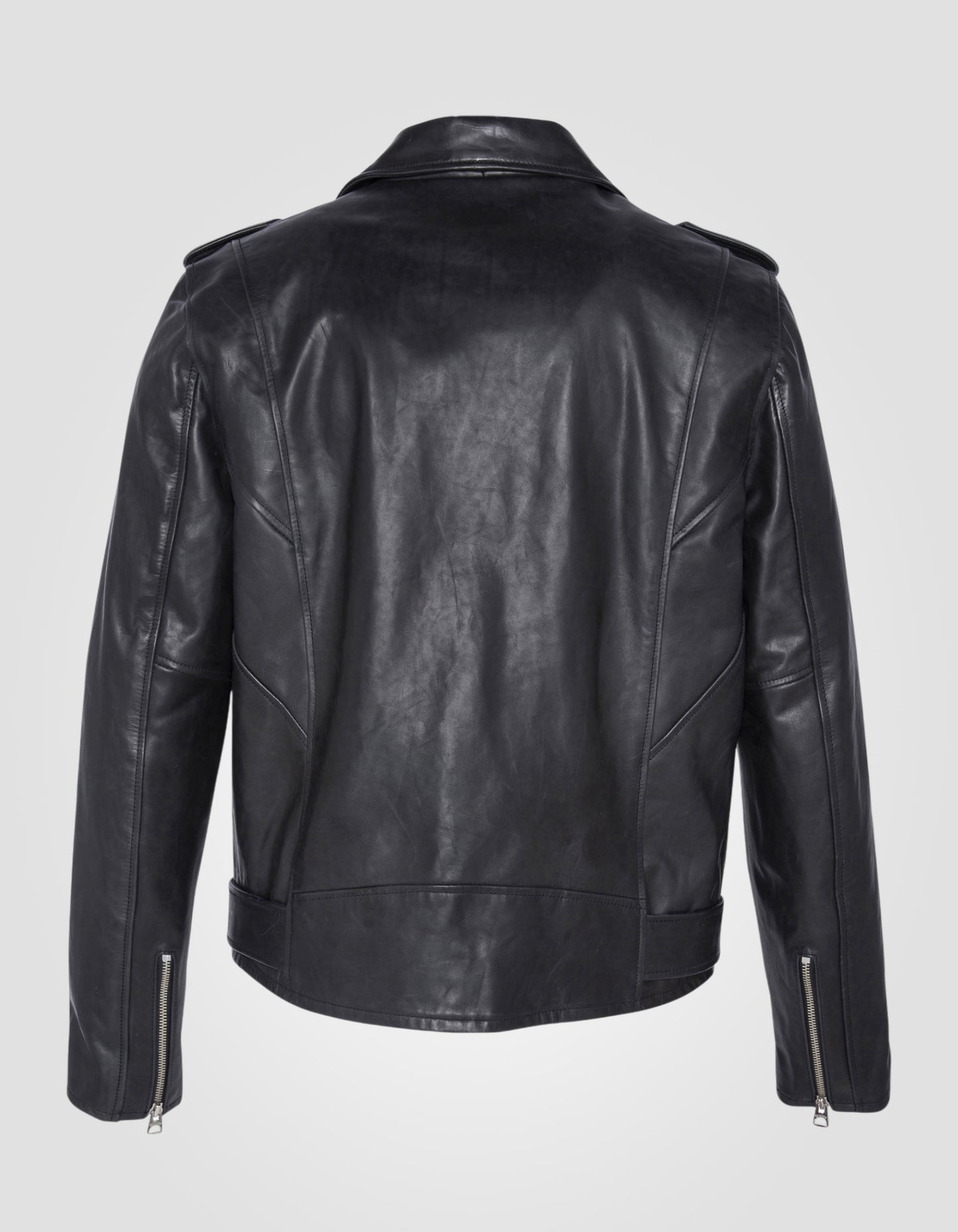 Blouson Perfecto® avec ceinture, cuir de vachette