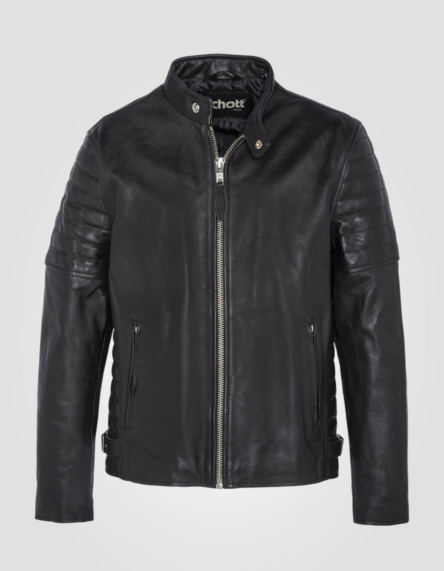 Classic Biker jacket, cowhide leather