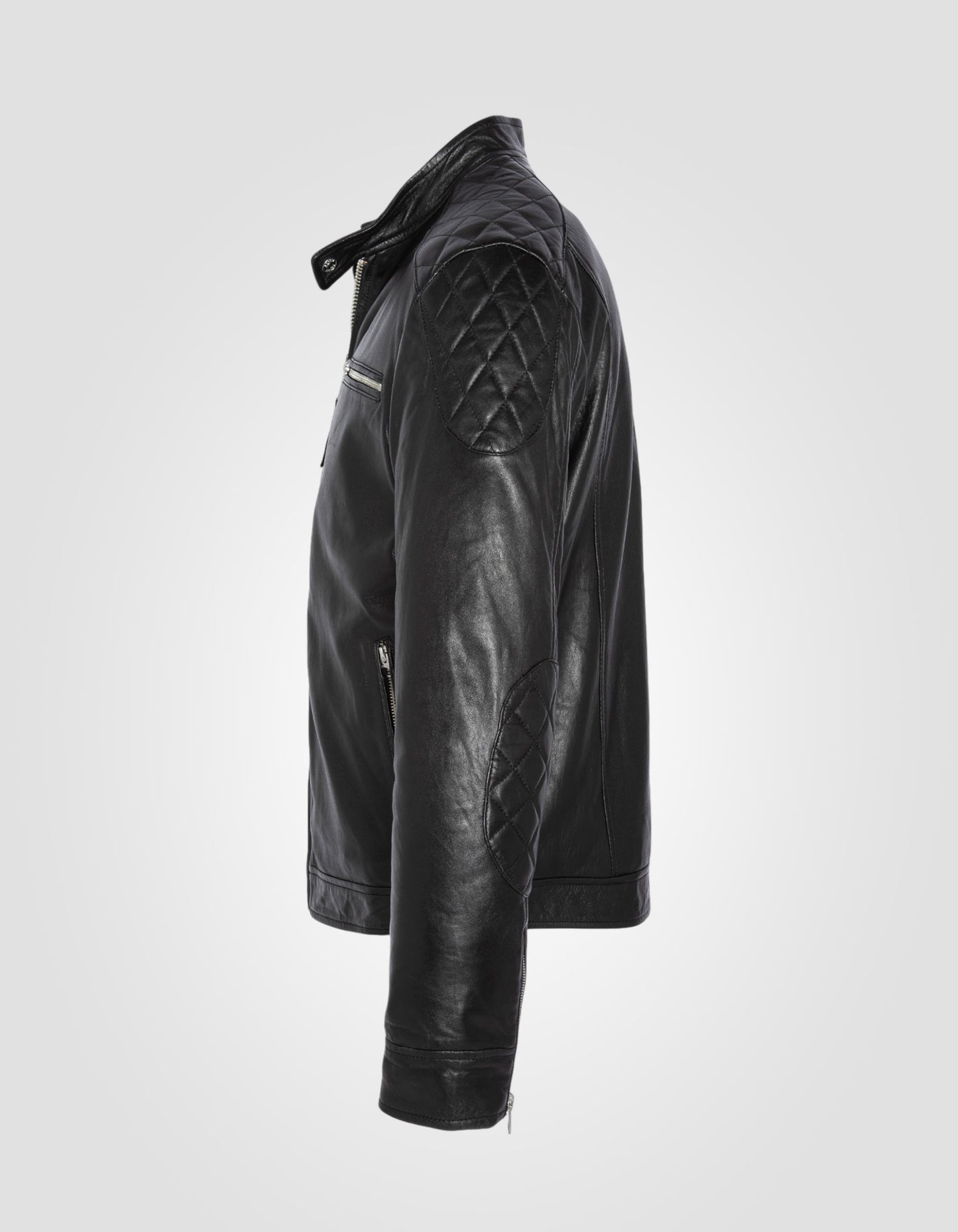 Blouson biker Schott NYC®, cuir d'agneau