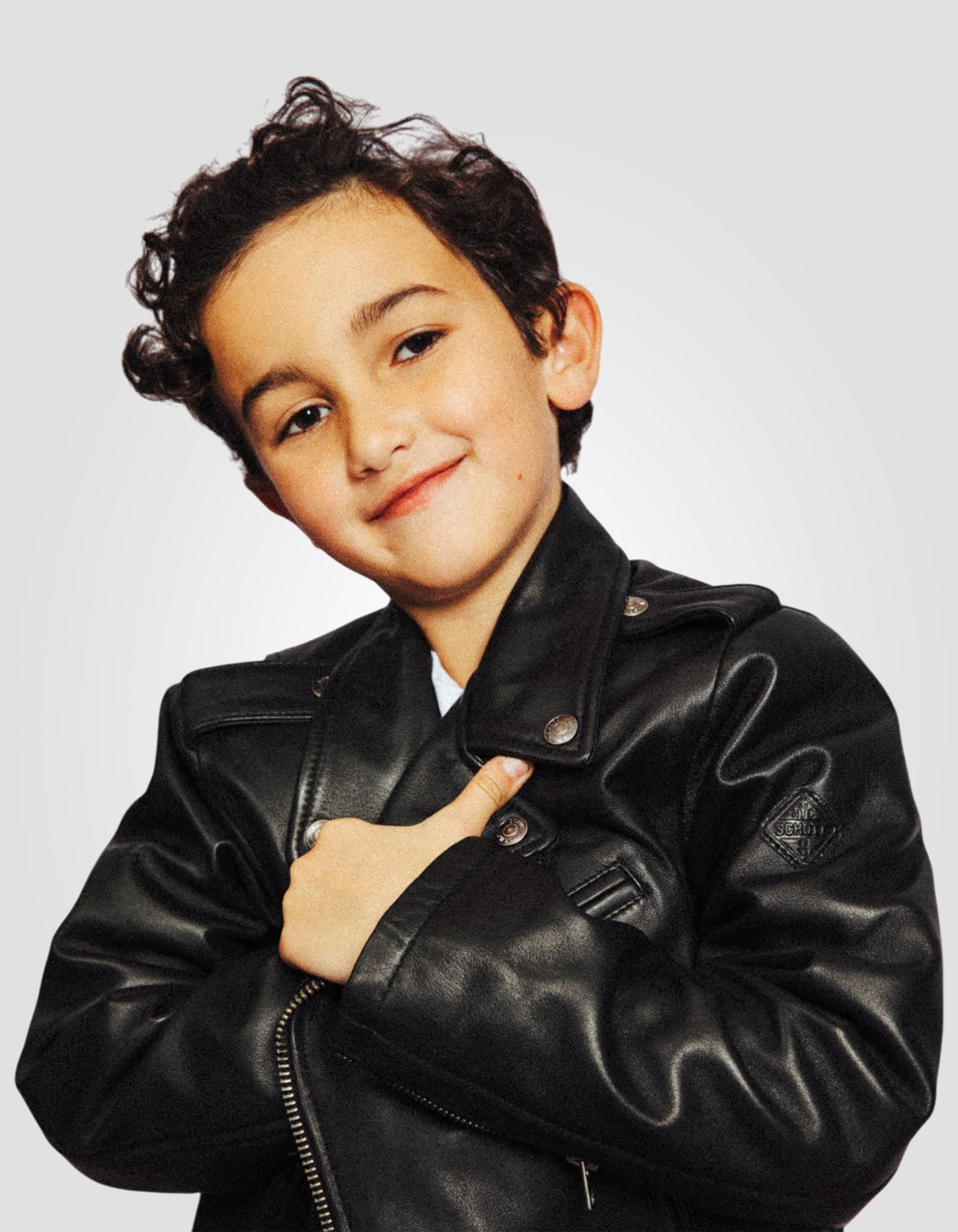 Kids Perfecto® jacket, lambskin leather