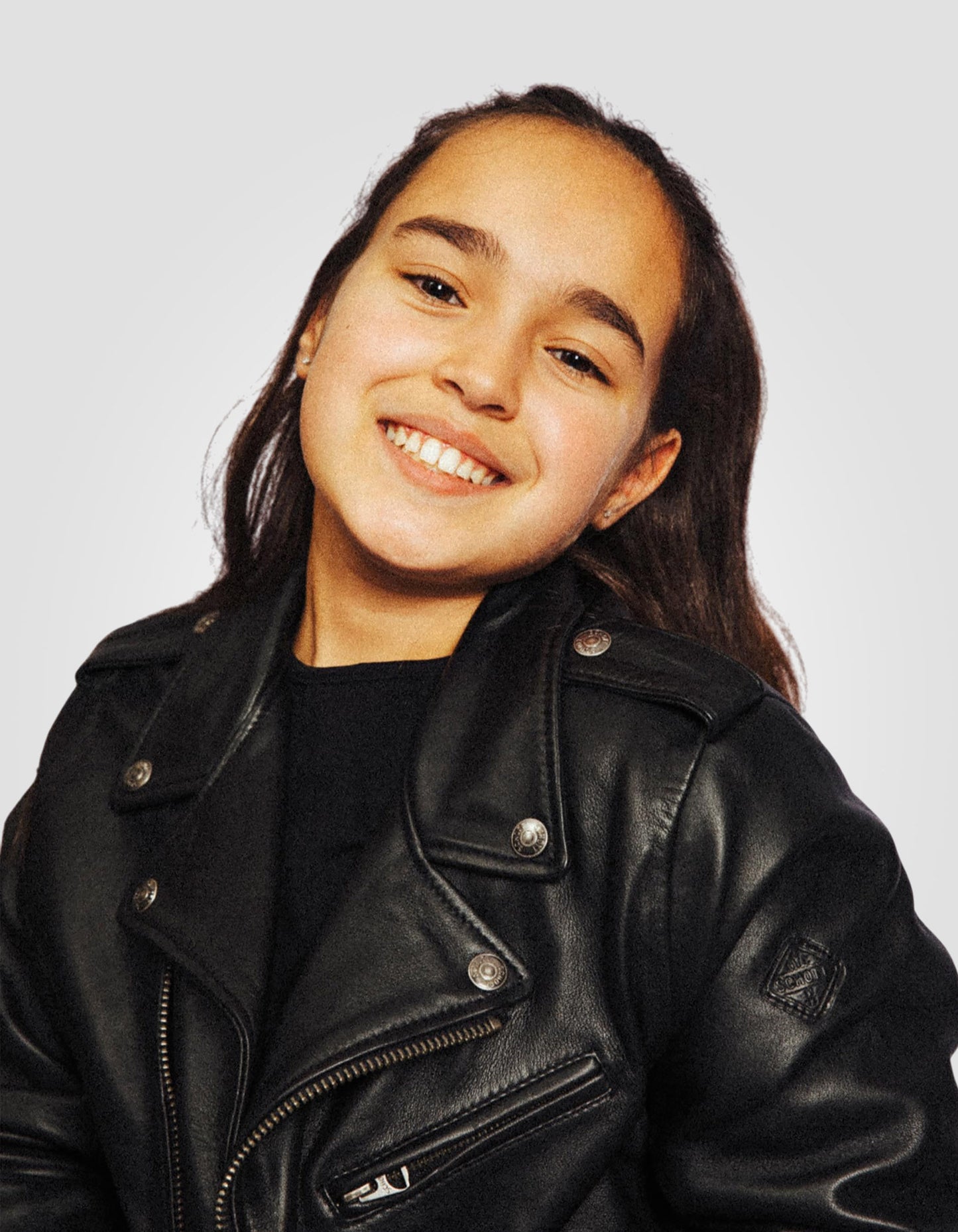 Kids Perfecto® jacket, lambskin leather