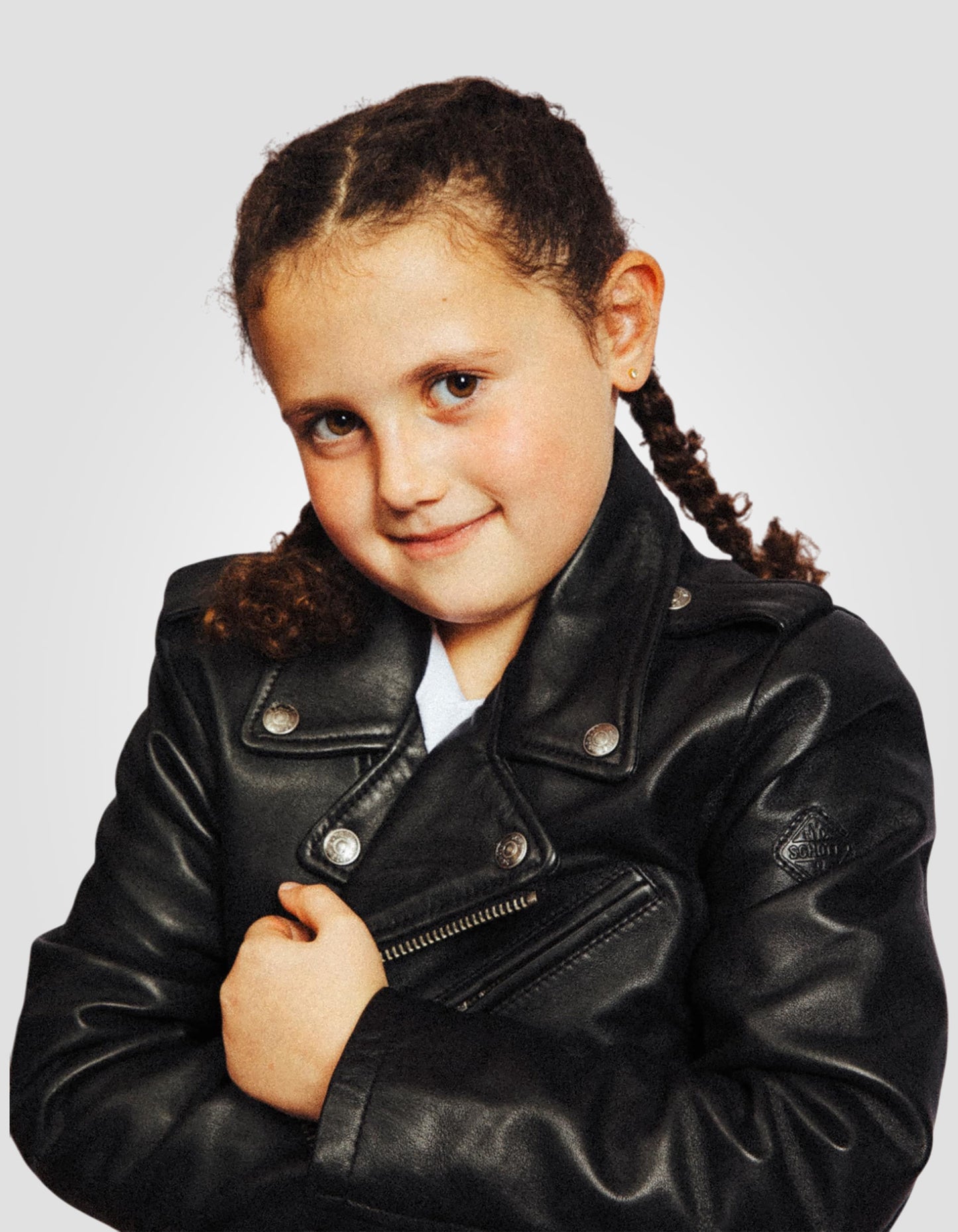 Kids Perfecto® jacket, lambskin leather