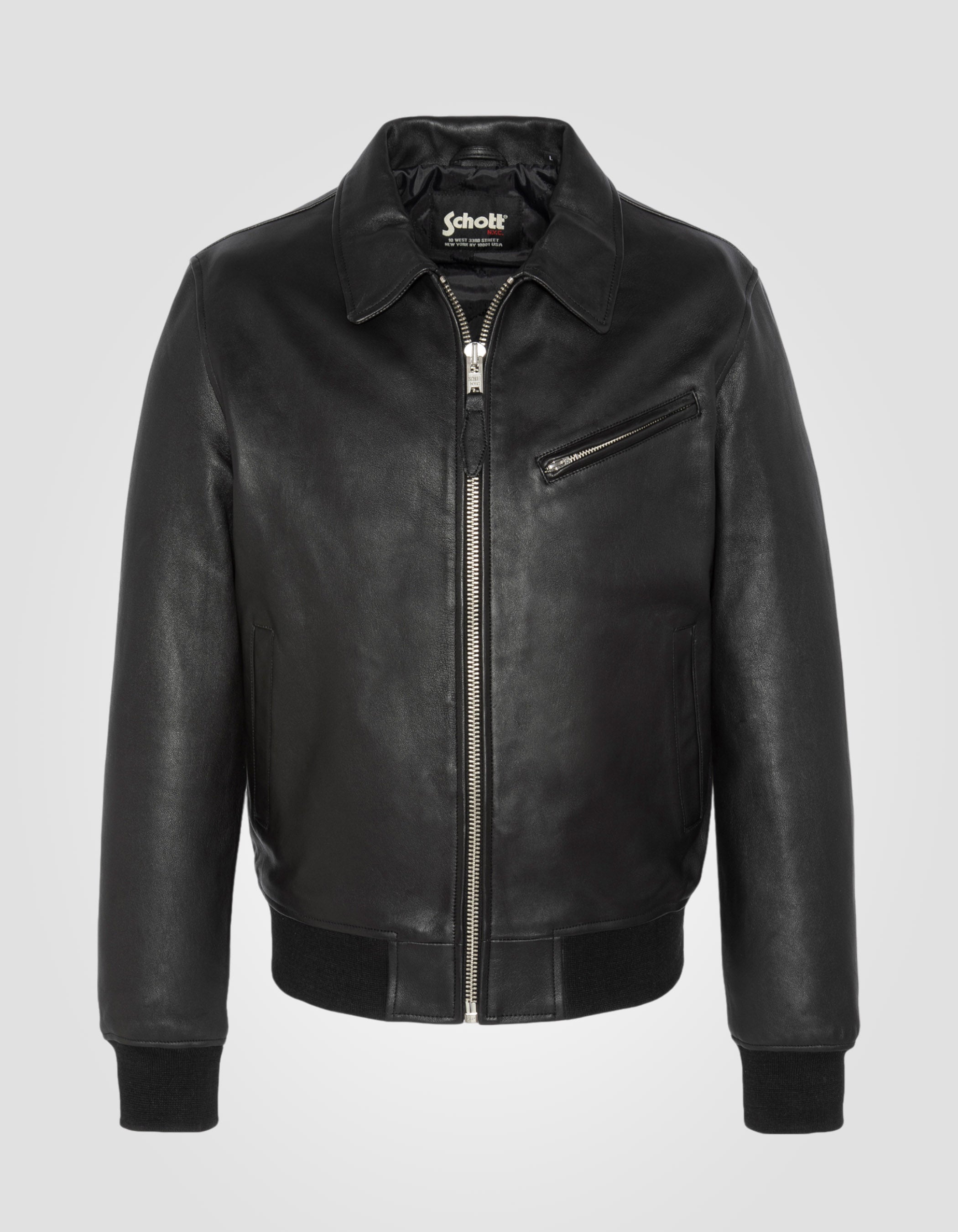 Casual jacket, lambskin leather-2