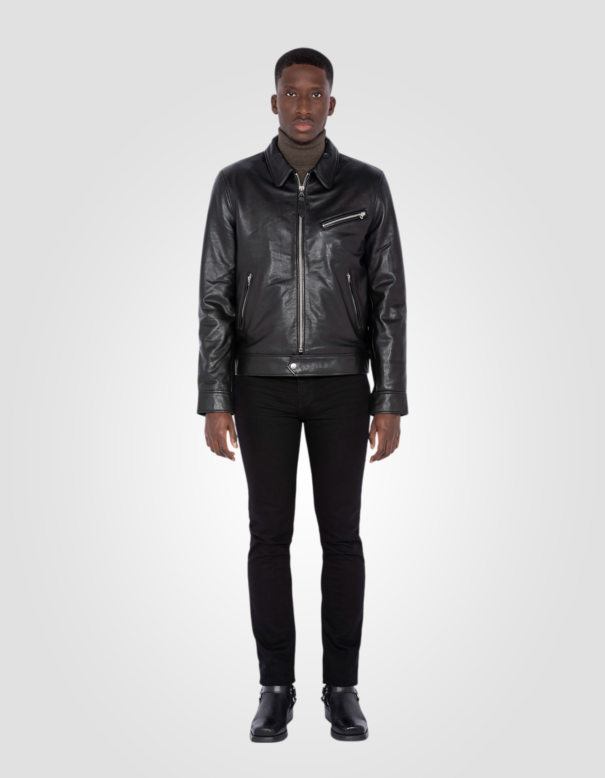 Urban jacket, cowhide leather-1