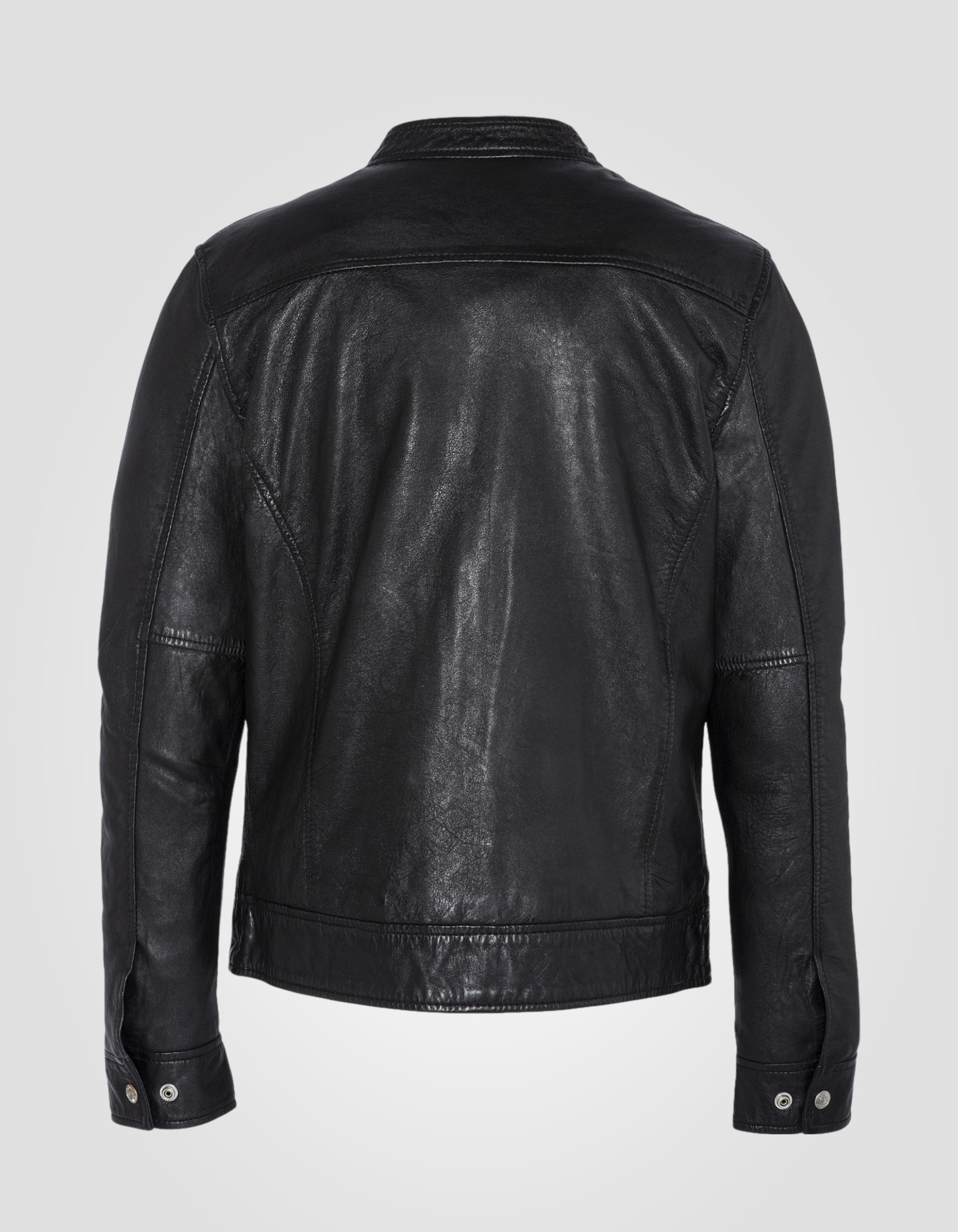 Biker jacket, lambskin leather-7