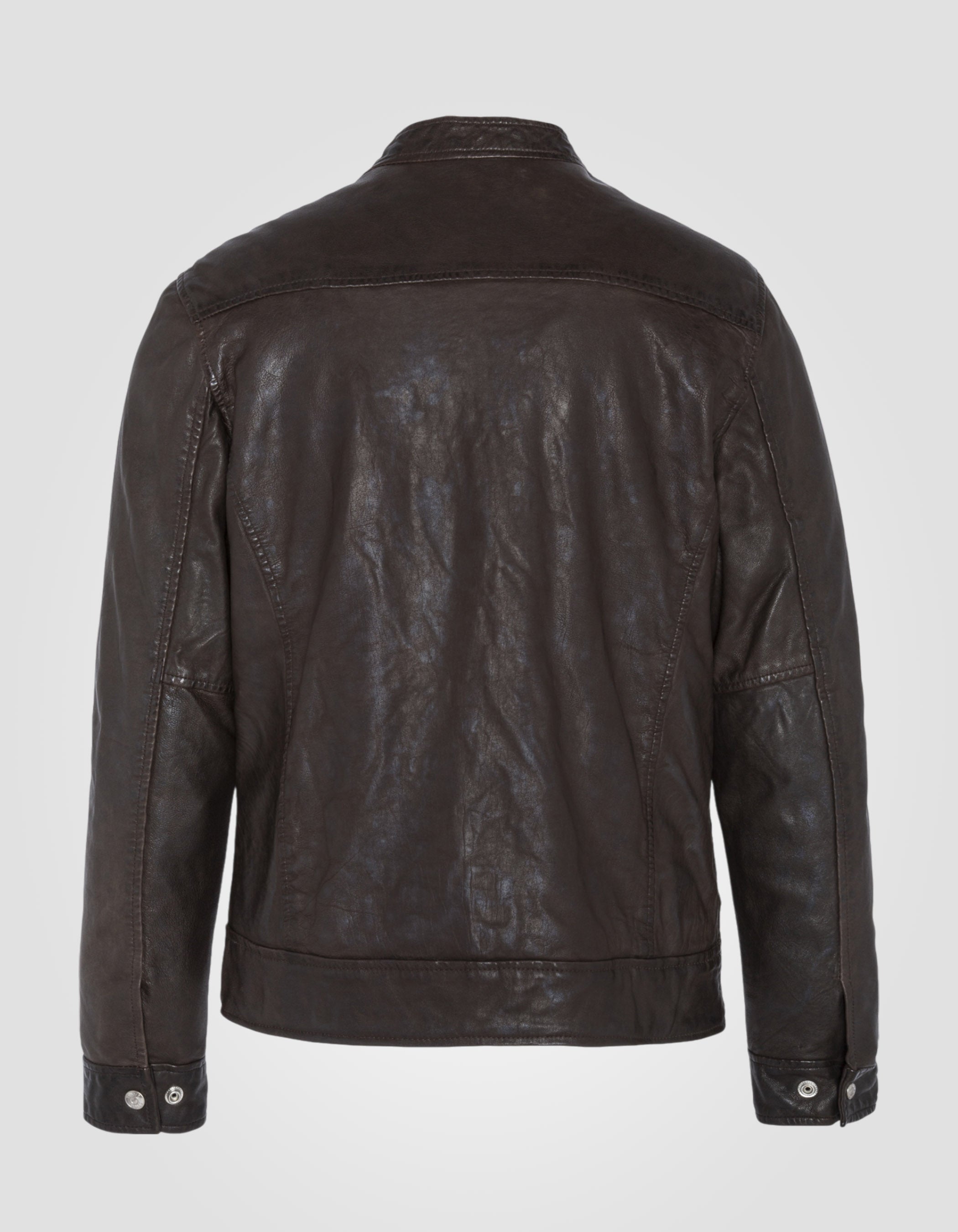 Biker jacket, lambskin leather-2