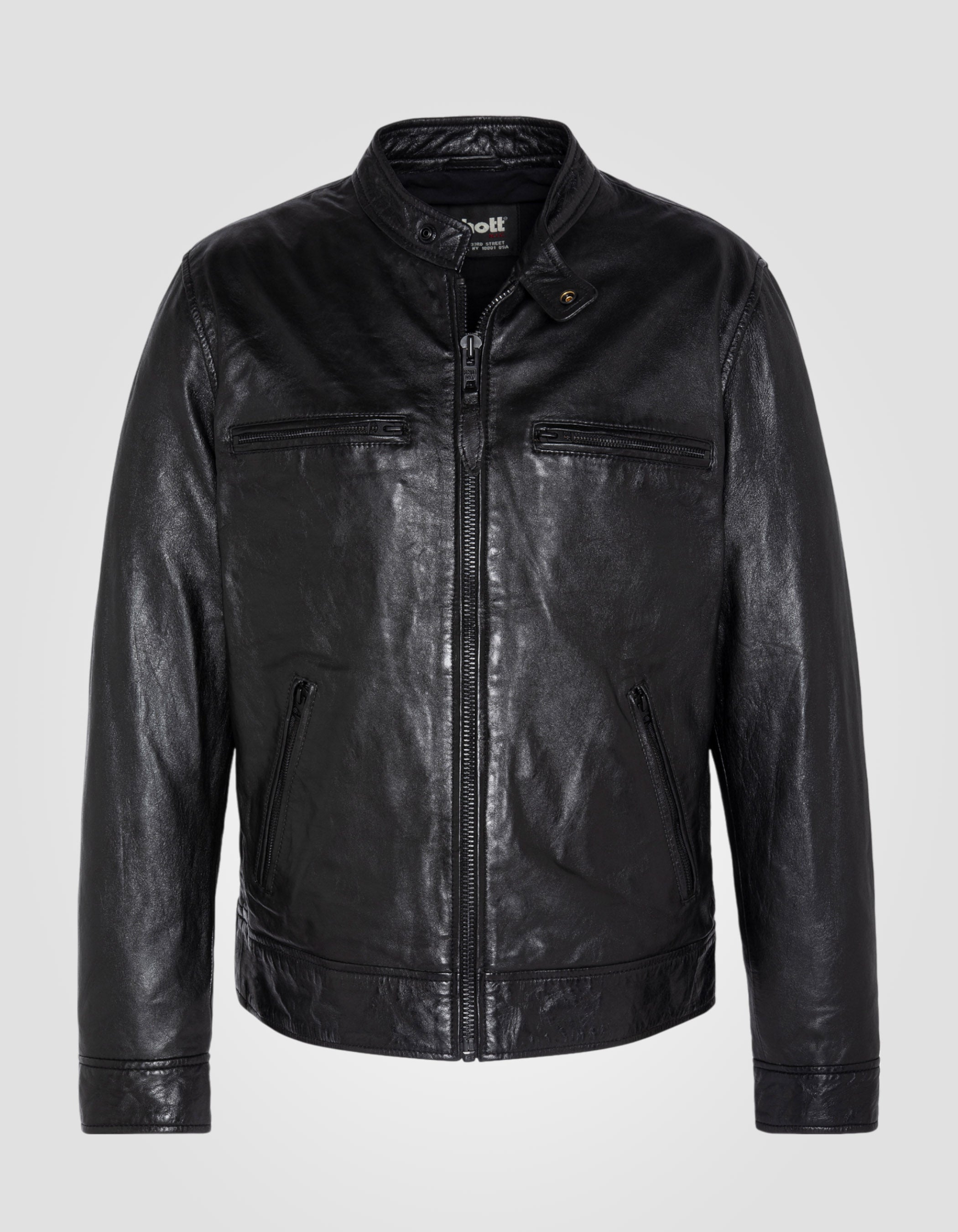 Biker jacket, lambskin leather-7