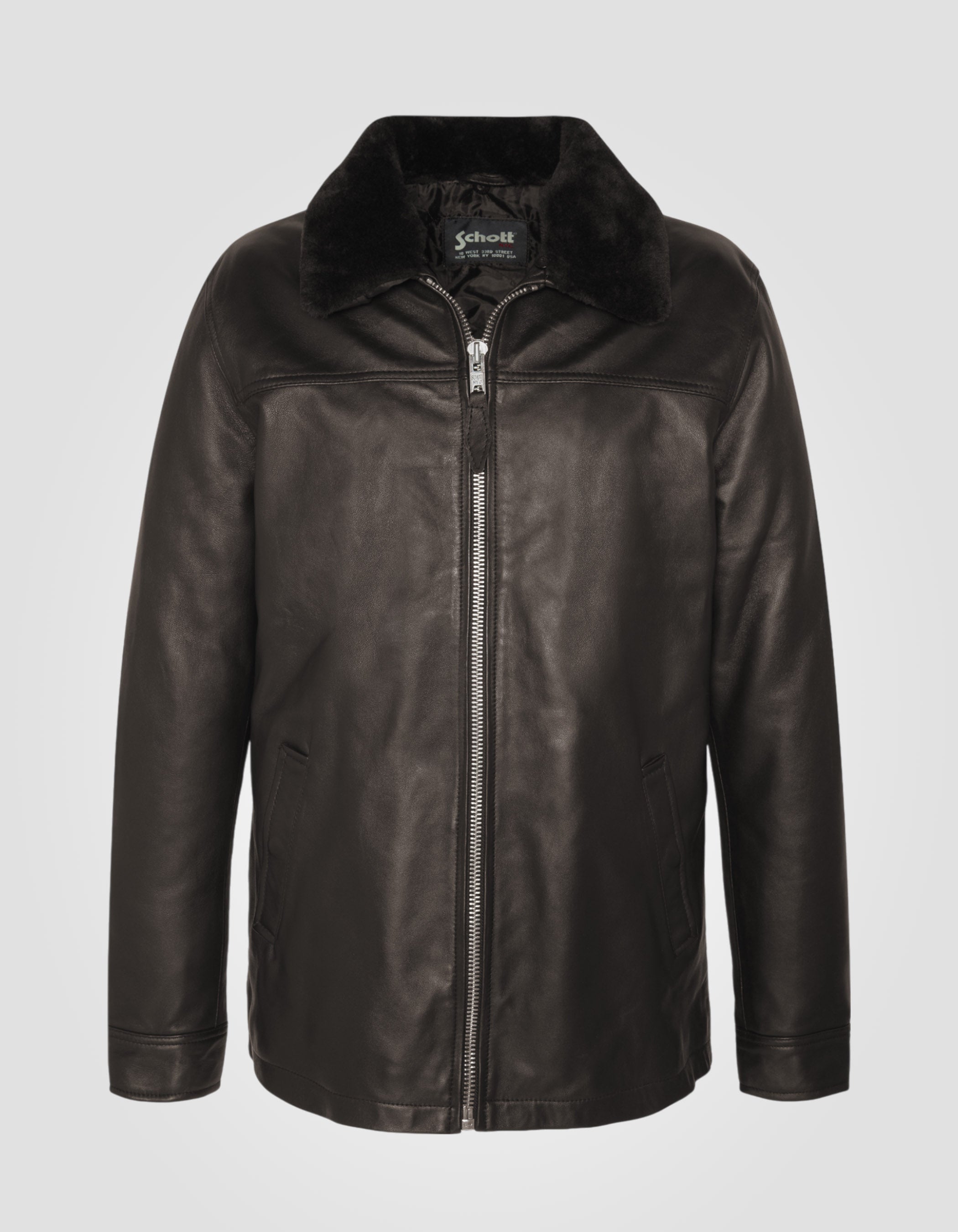 Casual jacket, lambskin leather-1