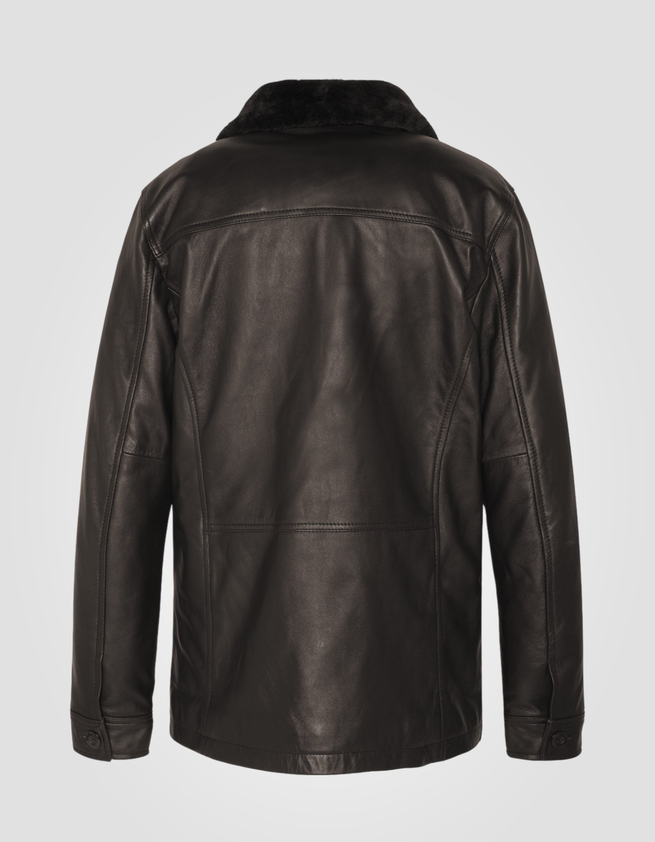 Casual jacket, lambskin leather-2