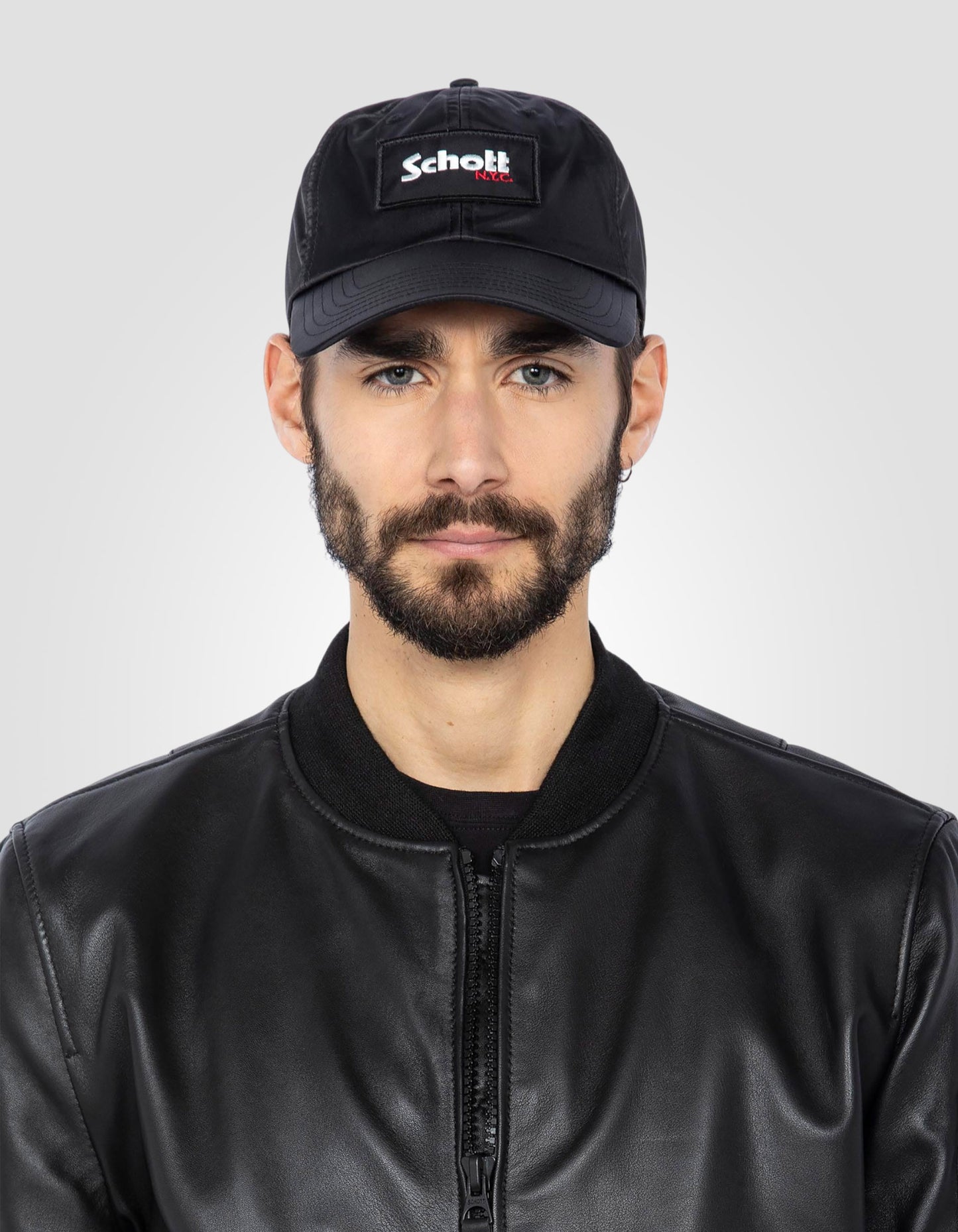 Blouson Bomber, cuir d'agneau