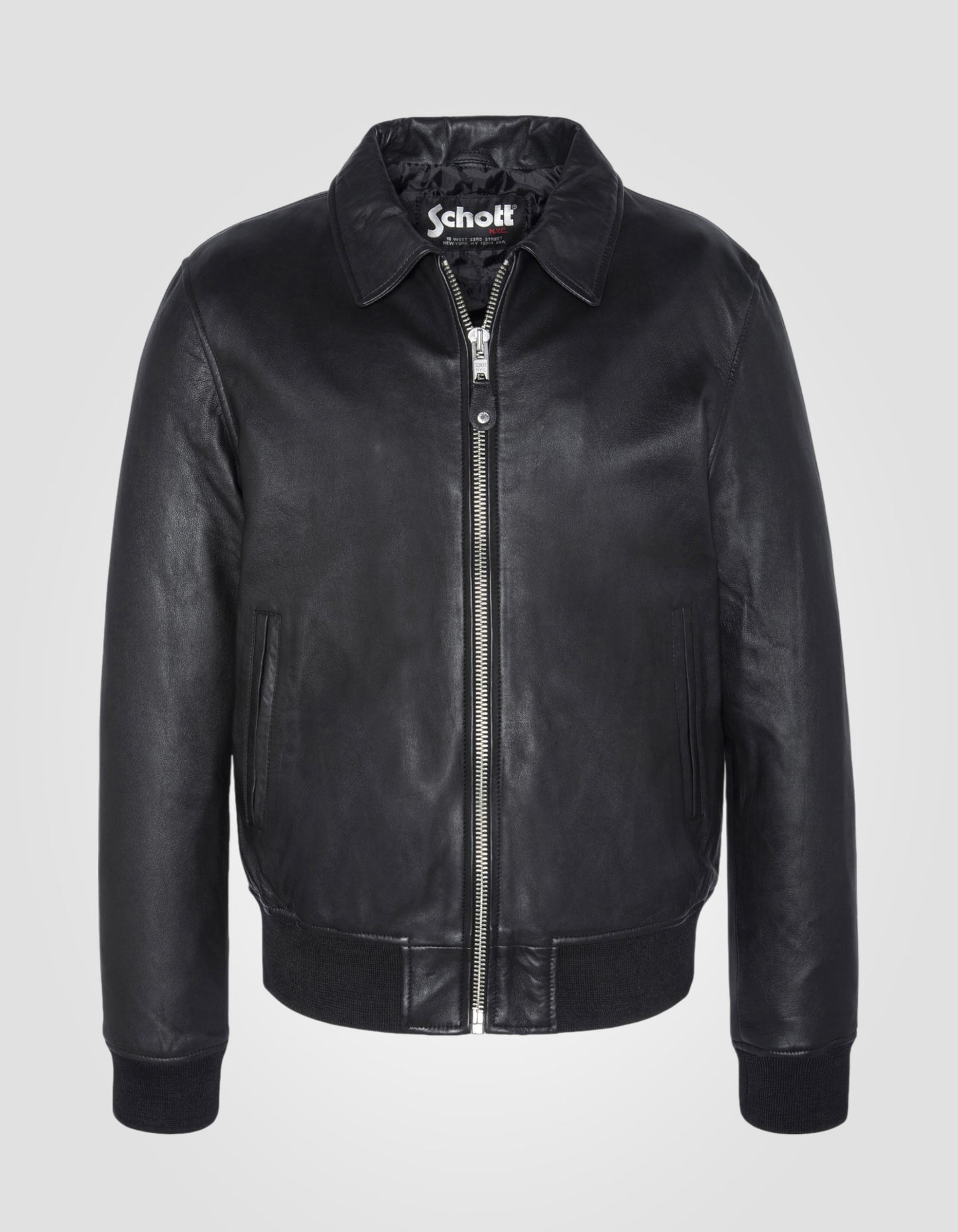 Casual jacket, lambskin leather