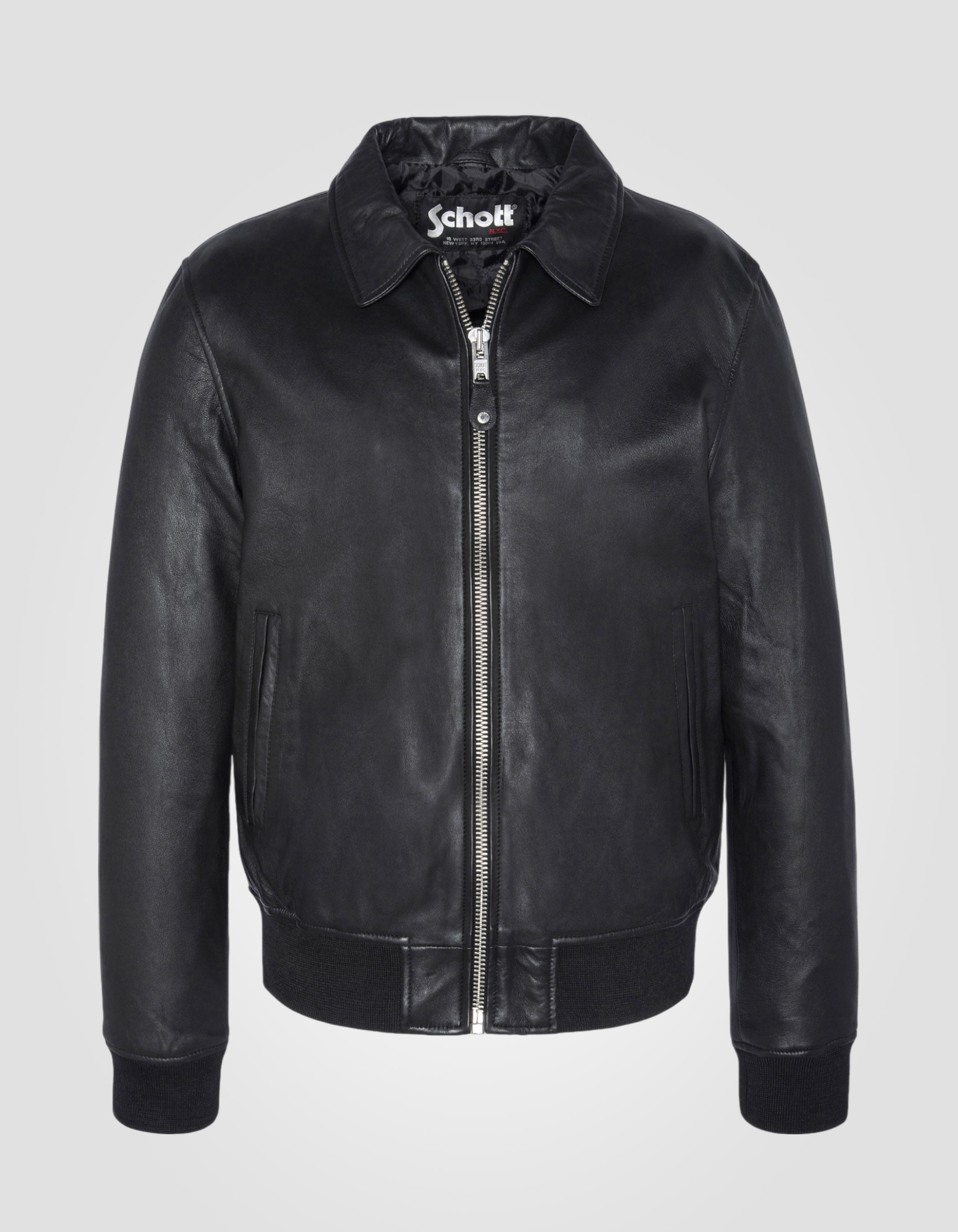 Casual jacket, lambskin leather-1