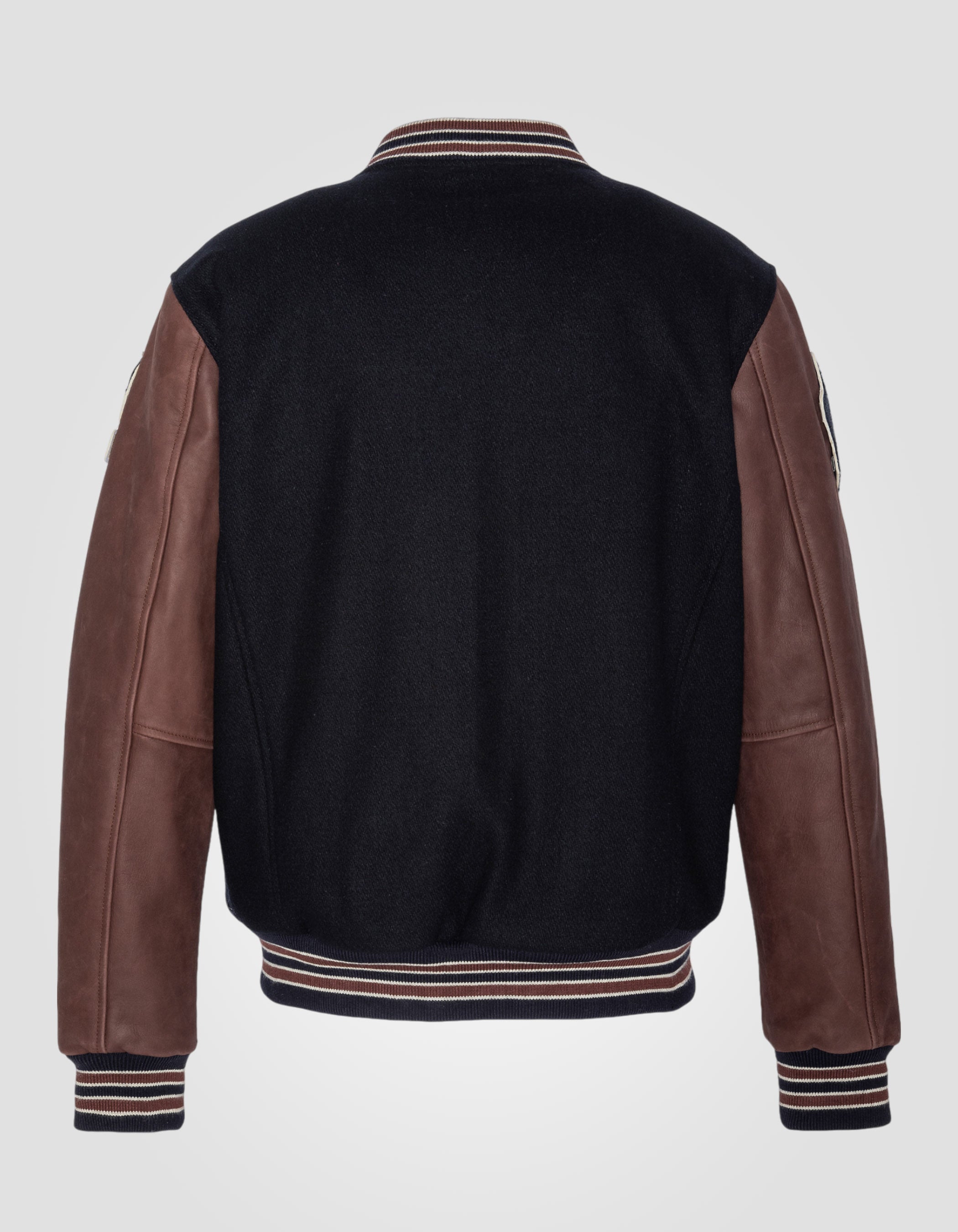 Varsity jacket, cowhide leather-9