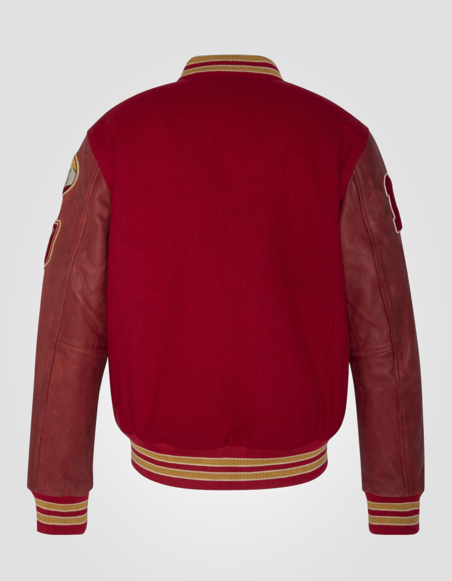 Teddy jacket, cowhide leather