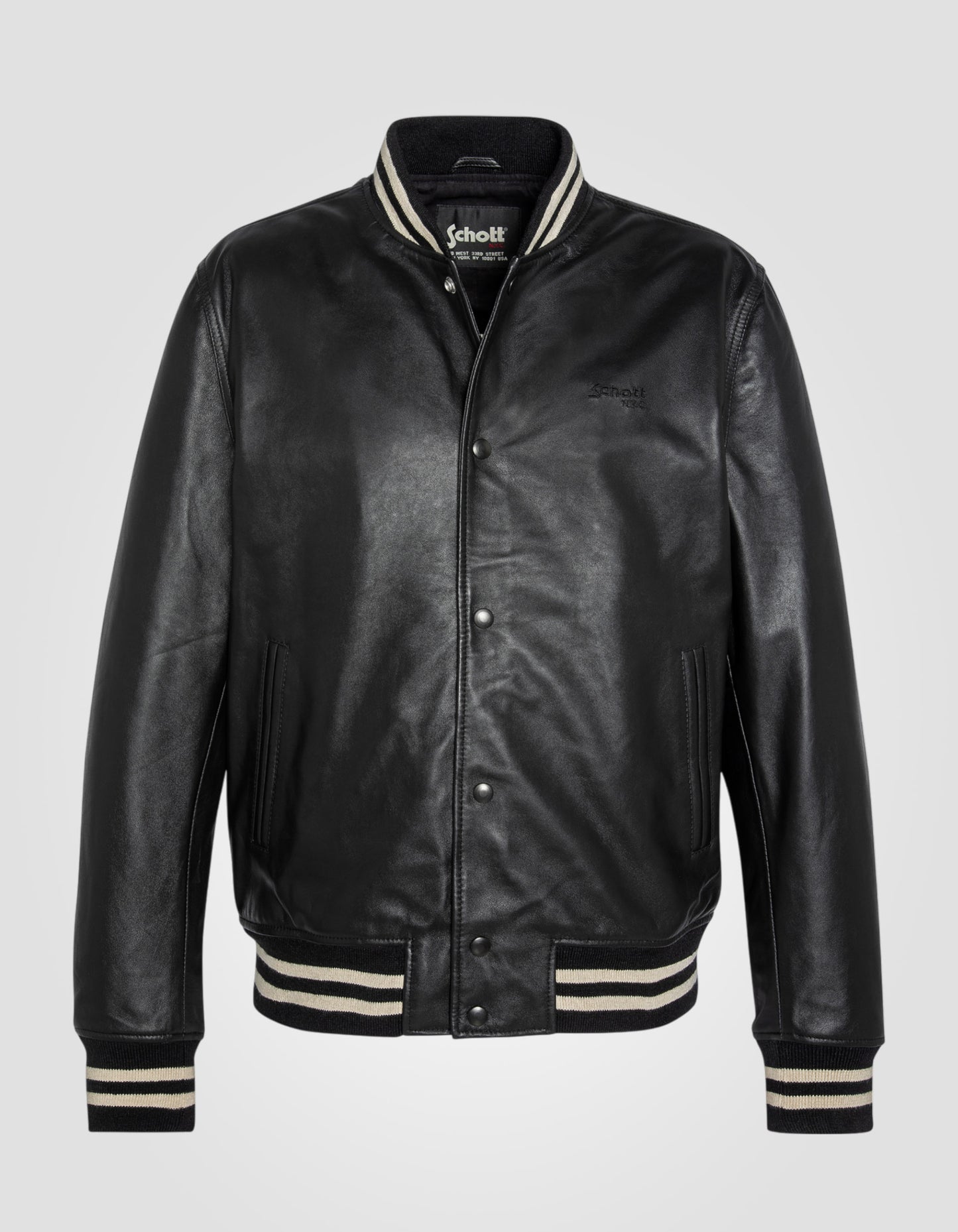 Blouson teddy, cuir d'agneau