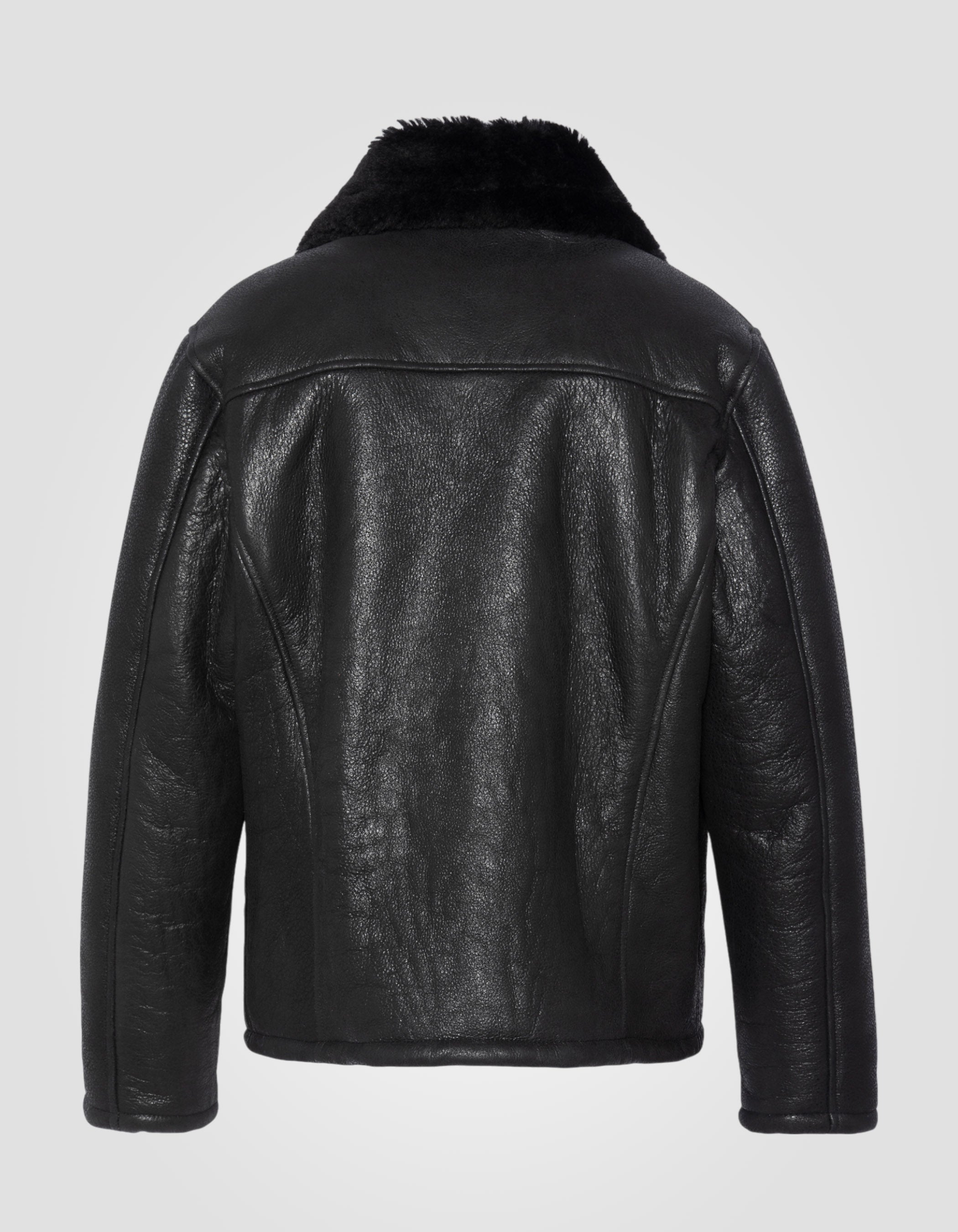 Casual jacket, double-face sheepskin leather-7