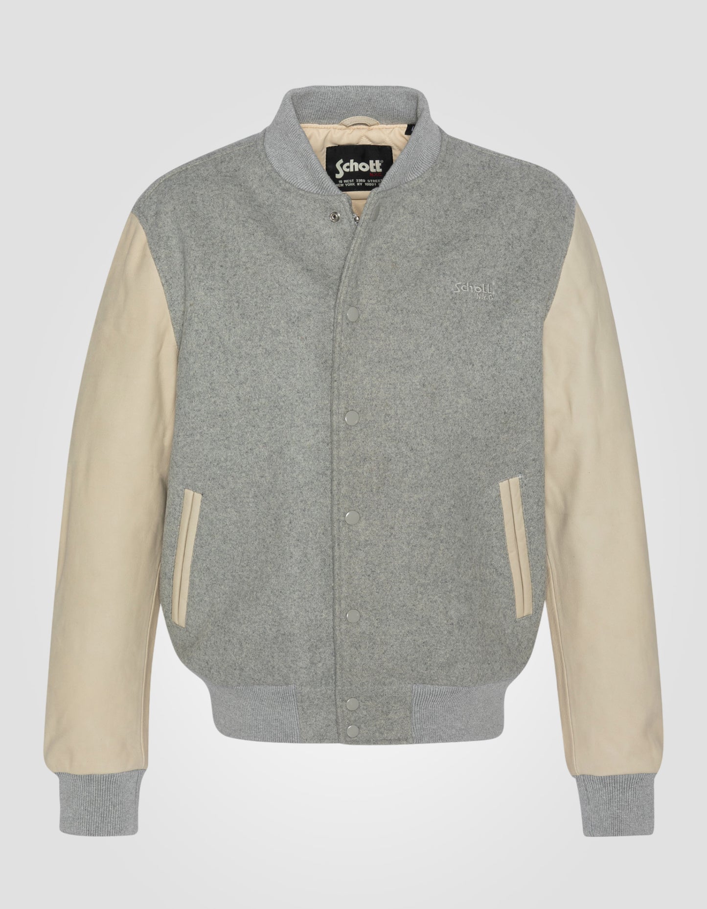 Blouson teddy, cuir de vachette