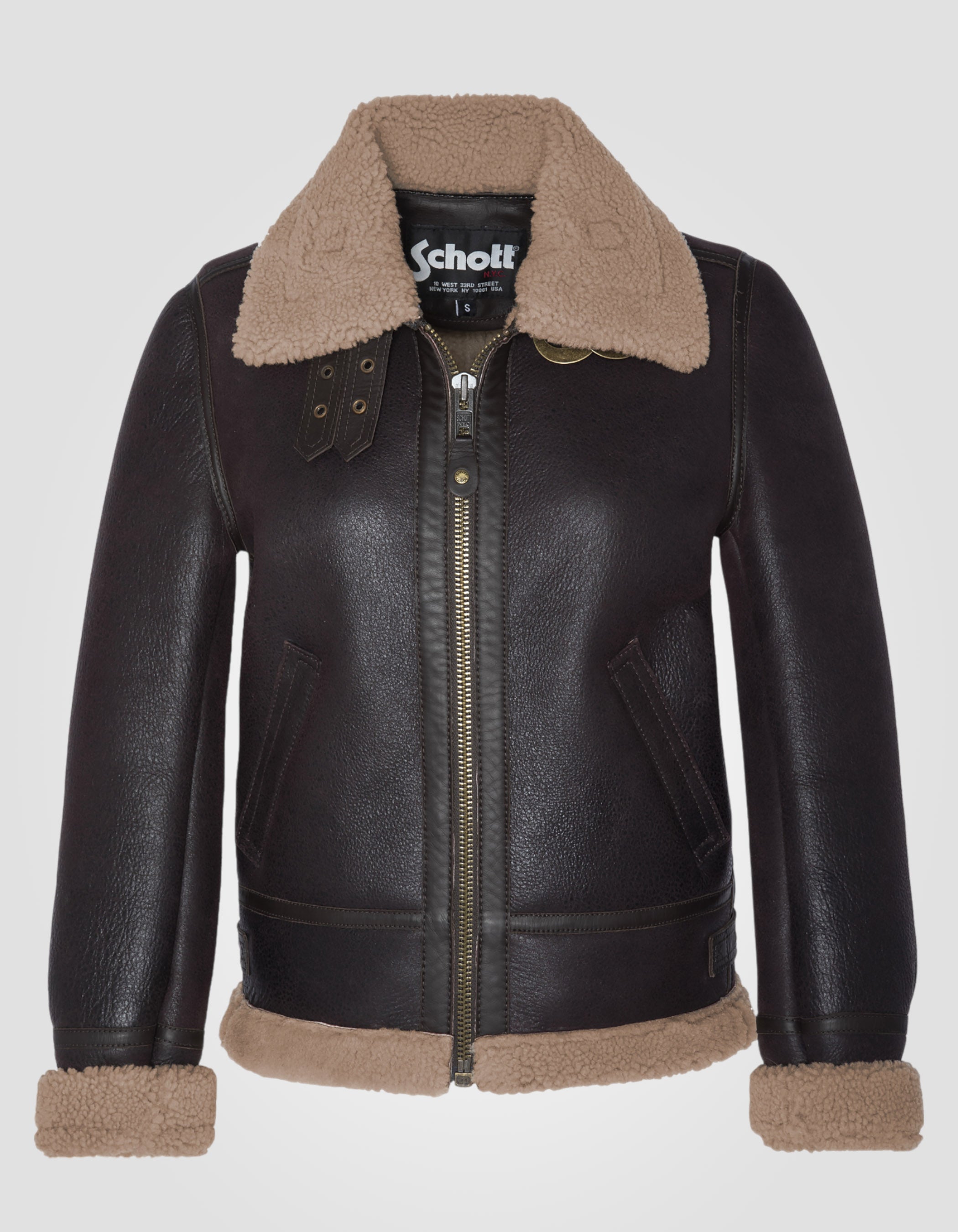 Bomber jacket, type B-3, sheepskin leather-2