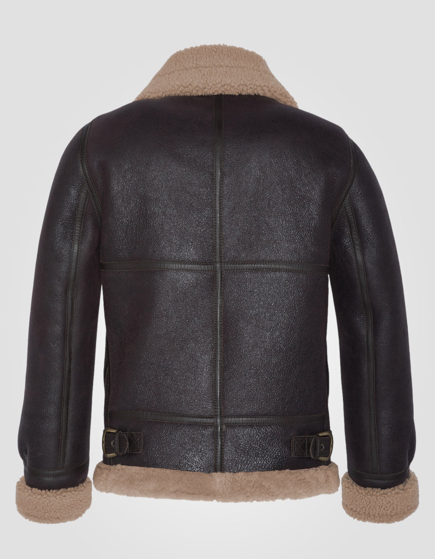 Blouson bombardier B-3, cuir de mouton